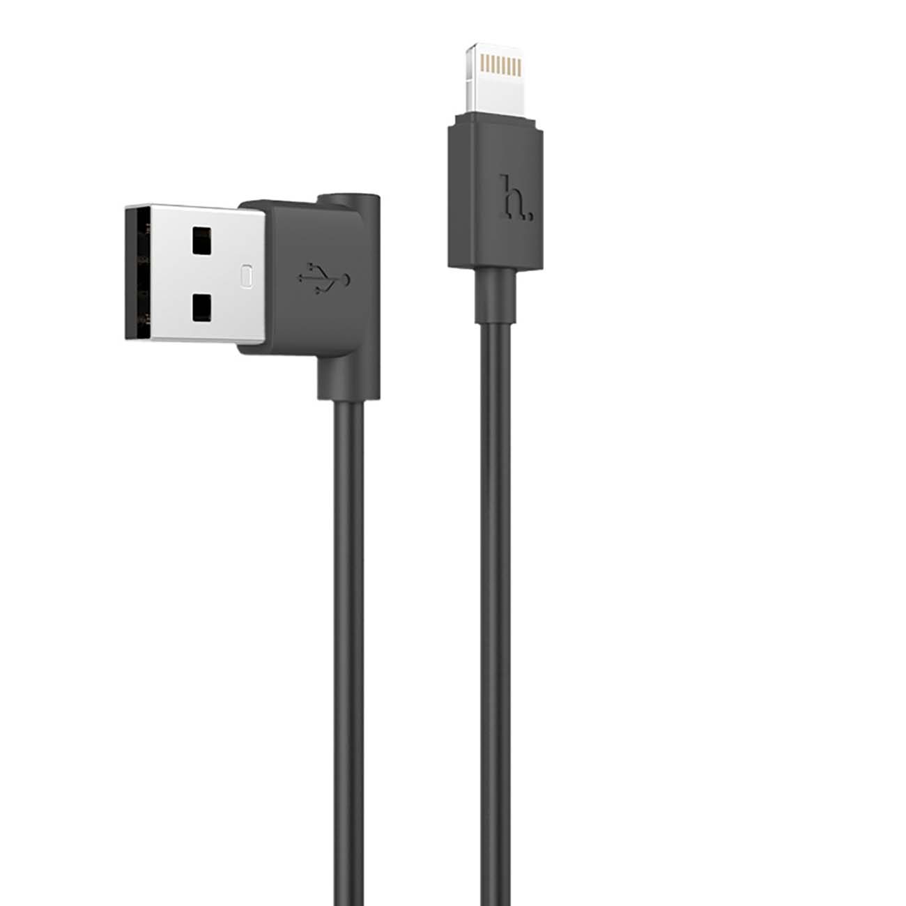 Кабель Hoco RA4,&nbsp;USB&nbsp;8-pin черный фото
