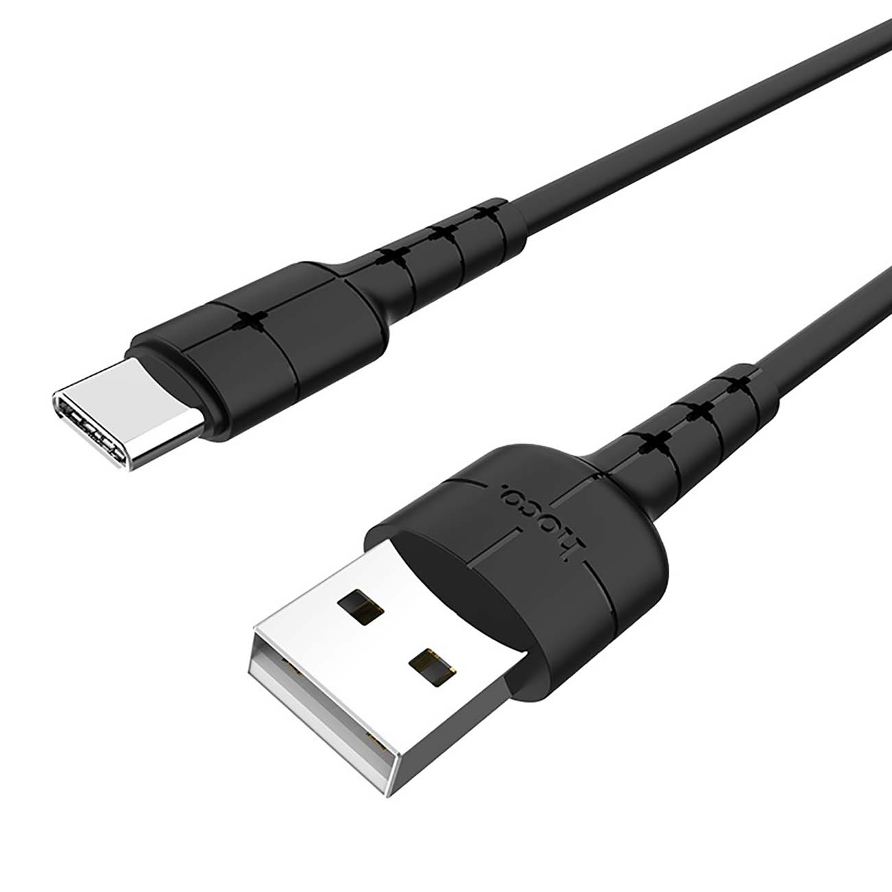 Кабель USB Type-C Hoco RA5,&nbsp;USB Type-C,&nbsp;2A черный