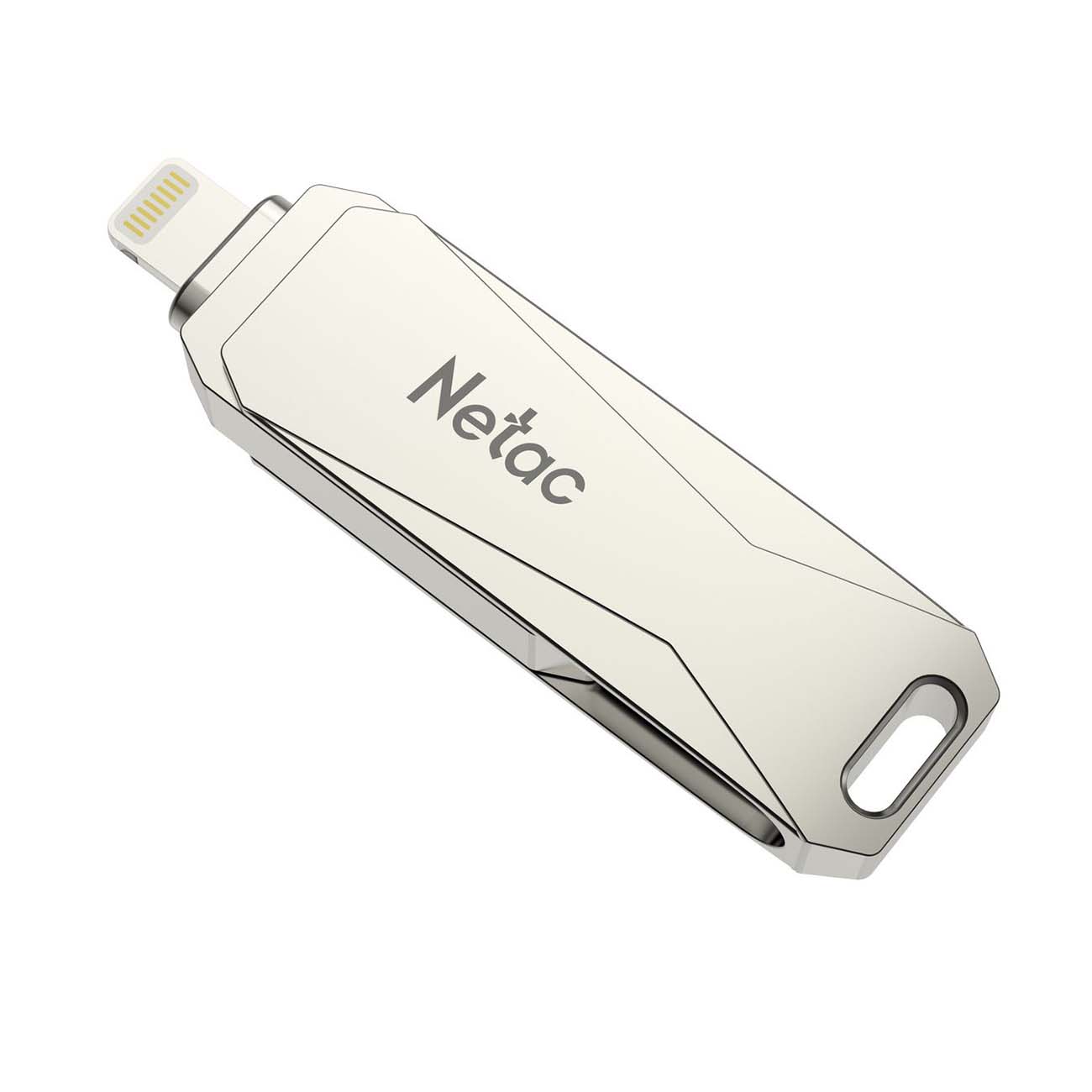 Флеш-диск Netac 128GB U652 USB 3.0/Lightning NT03U652L-128G-30PN фото