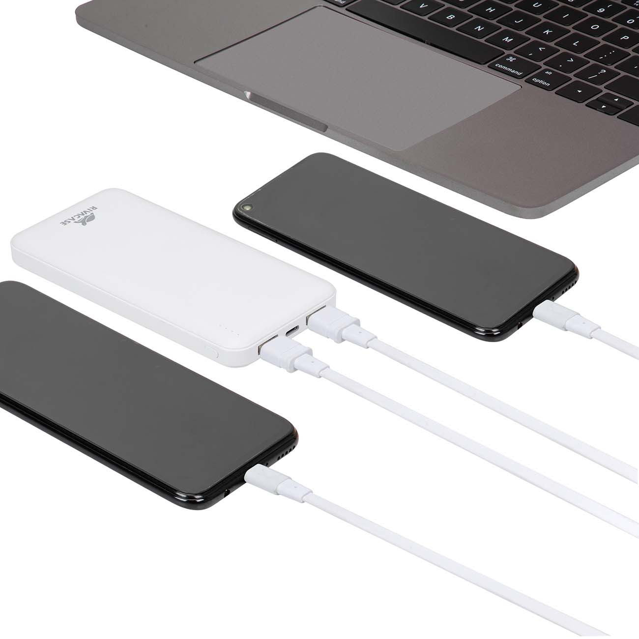 Внешний аккумулятор RIVACASE VA2040 белый (10000mAh)