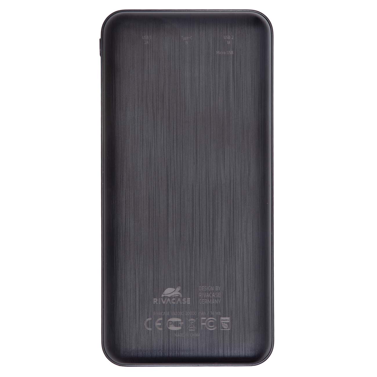 Внешний аккумулятор RIVACASE VA2080 черный (20000mAh)