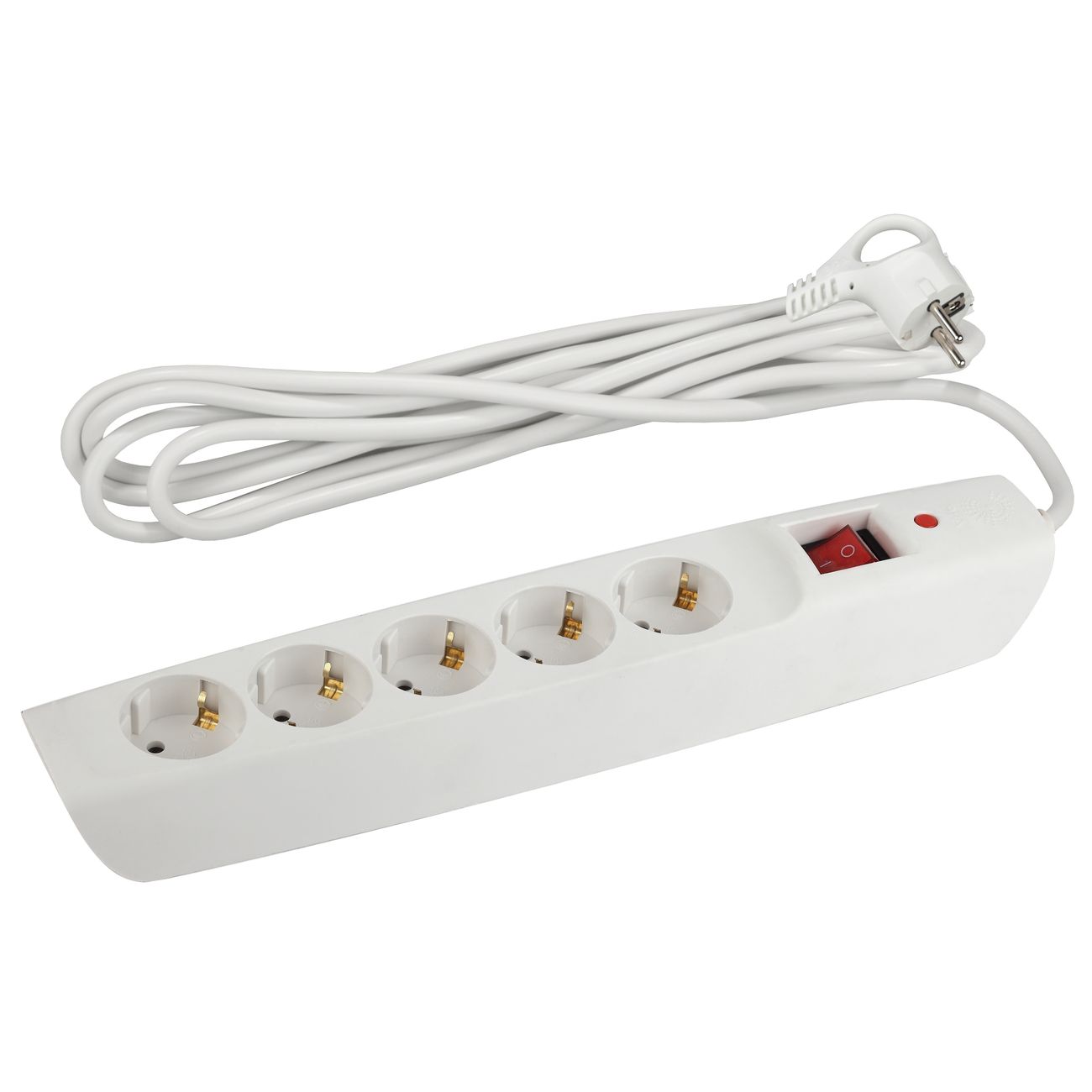 Сетевой фильтр ЭРА SFX-5es-2m-W