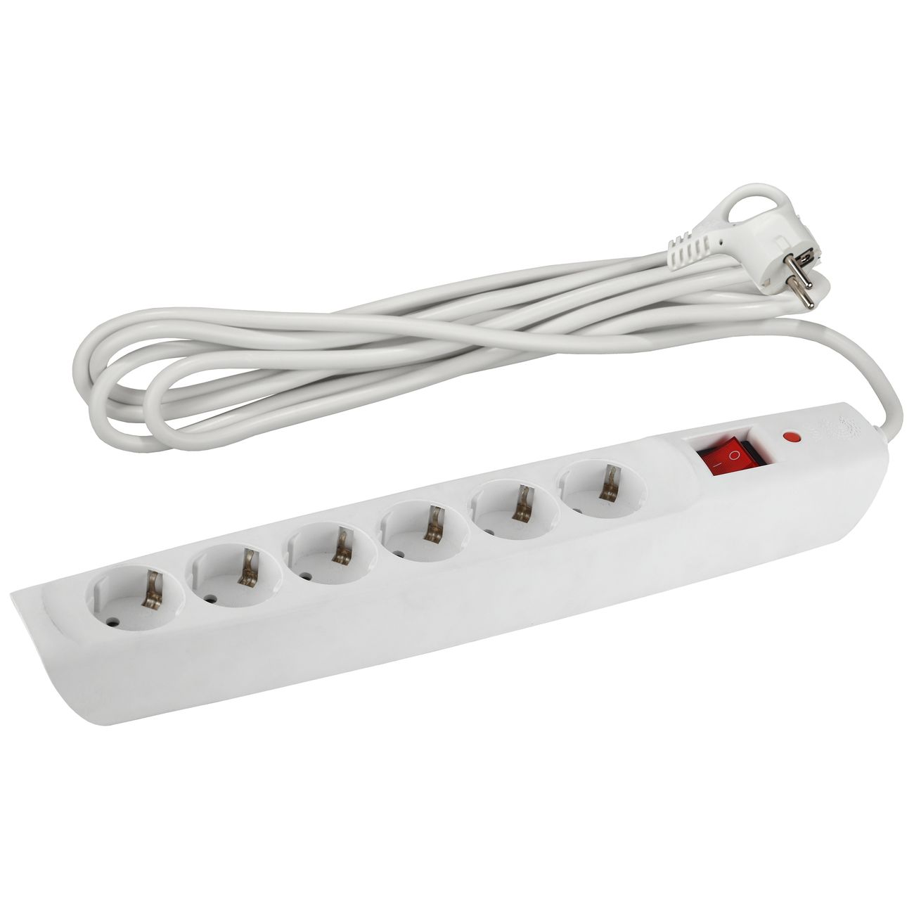 Сетевой фильтр ЭРА SFX-6es-2m-W