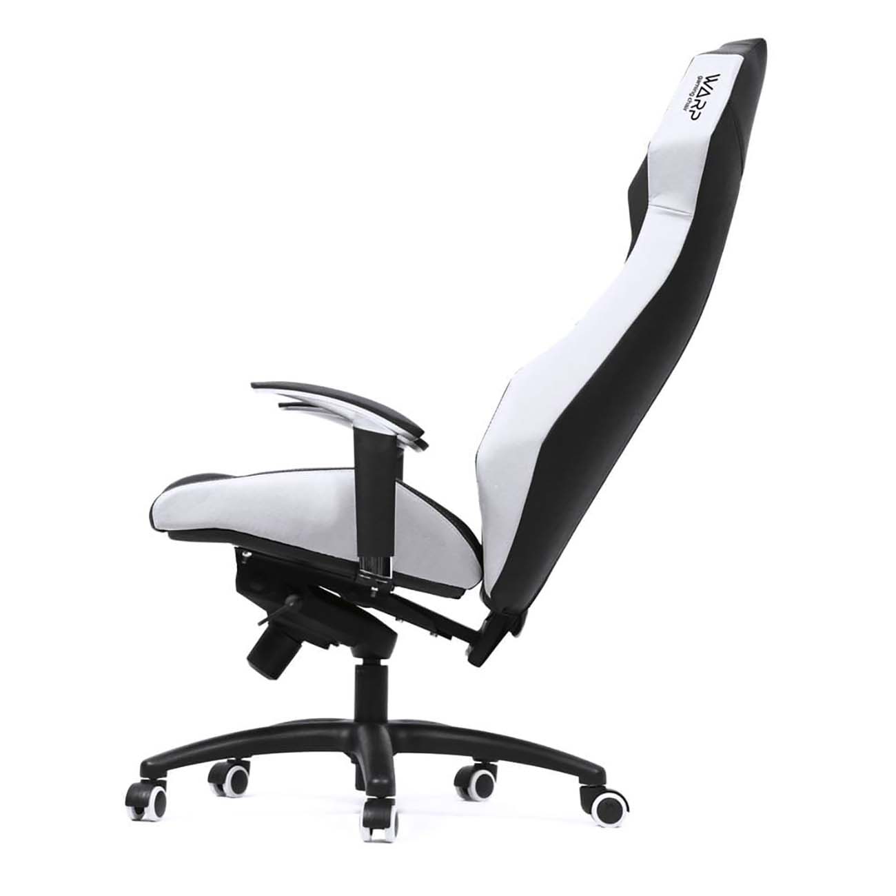 Кресло компьютерное игровое WARP Ze Black/White (WZ-2WTE)