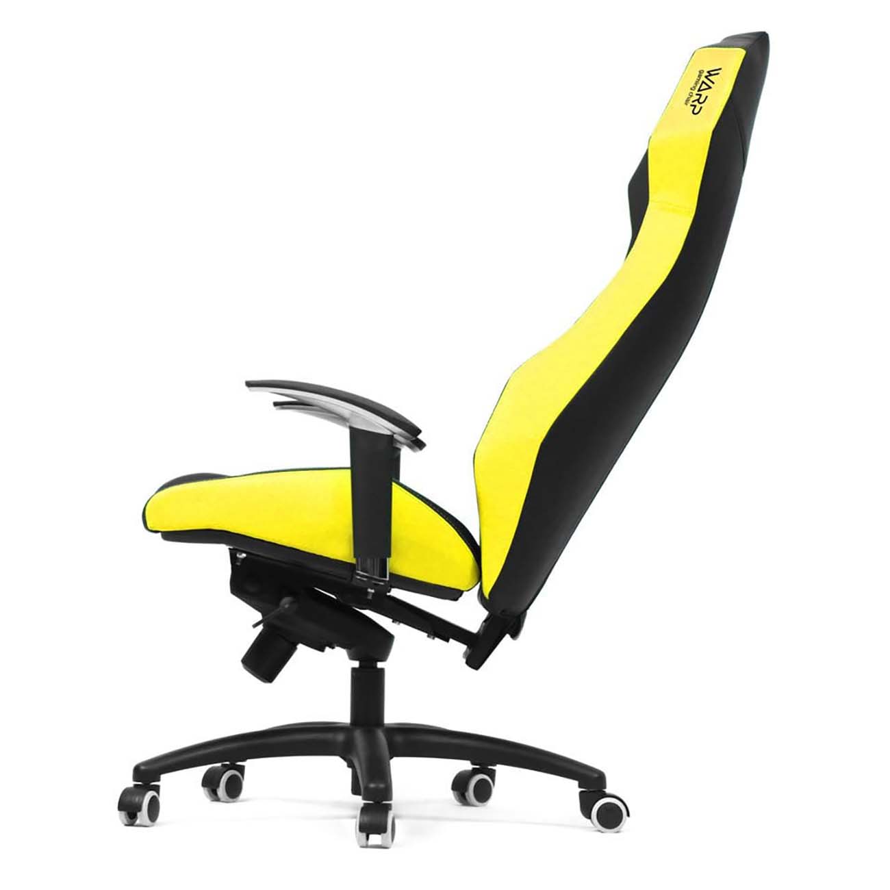 Кресло компьютерное игровое WARP Ze Black/Yellow (WZ-2YTE)
