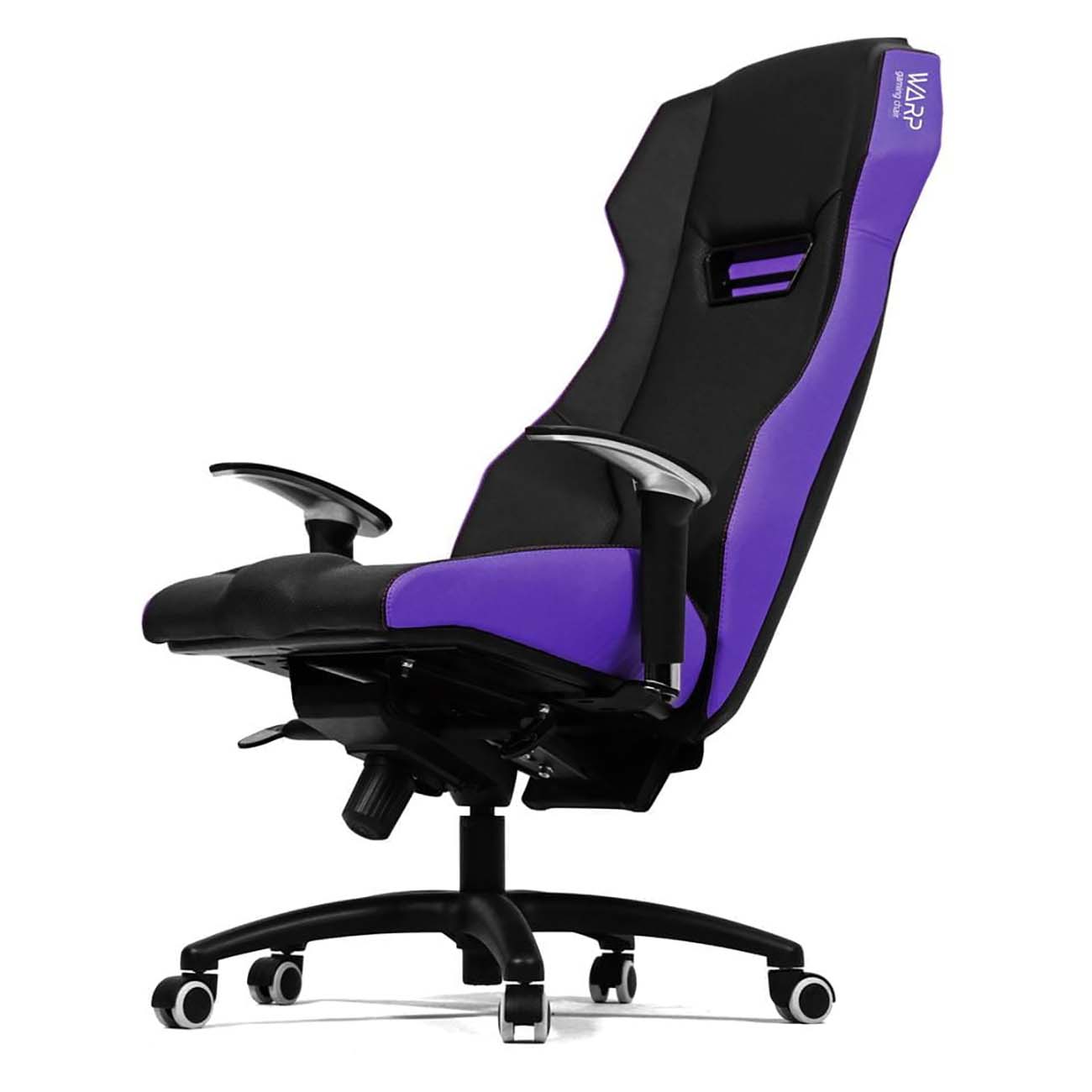 Кресло компьютерное игровое WARP Ze Black/Purple (WZ-2PLE)