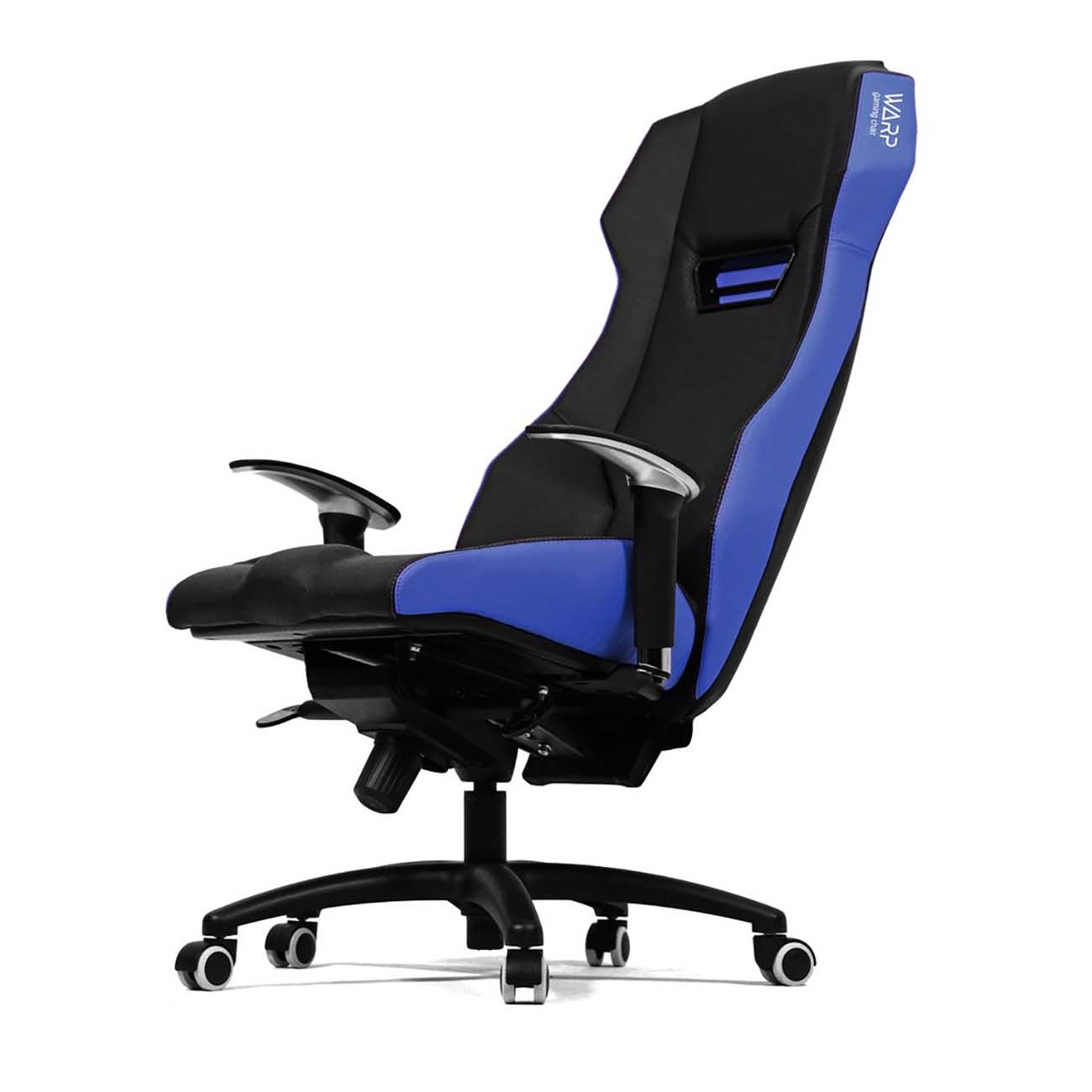 Кресло компьютерное игровое WARP Ze Black/Blue (WZ-2BLE)