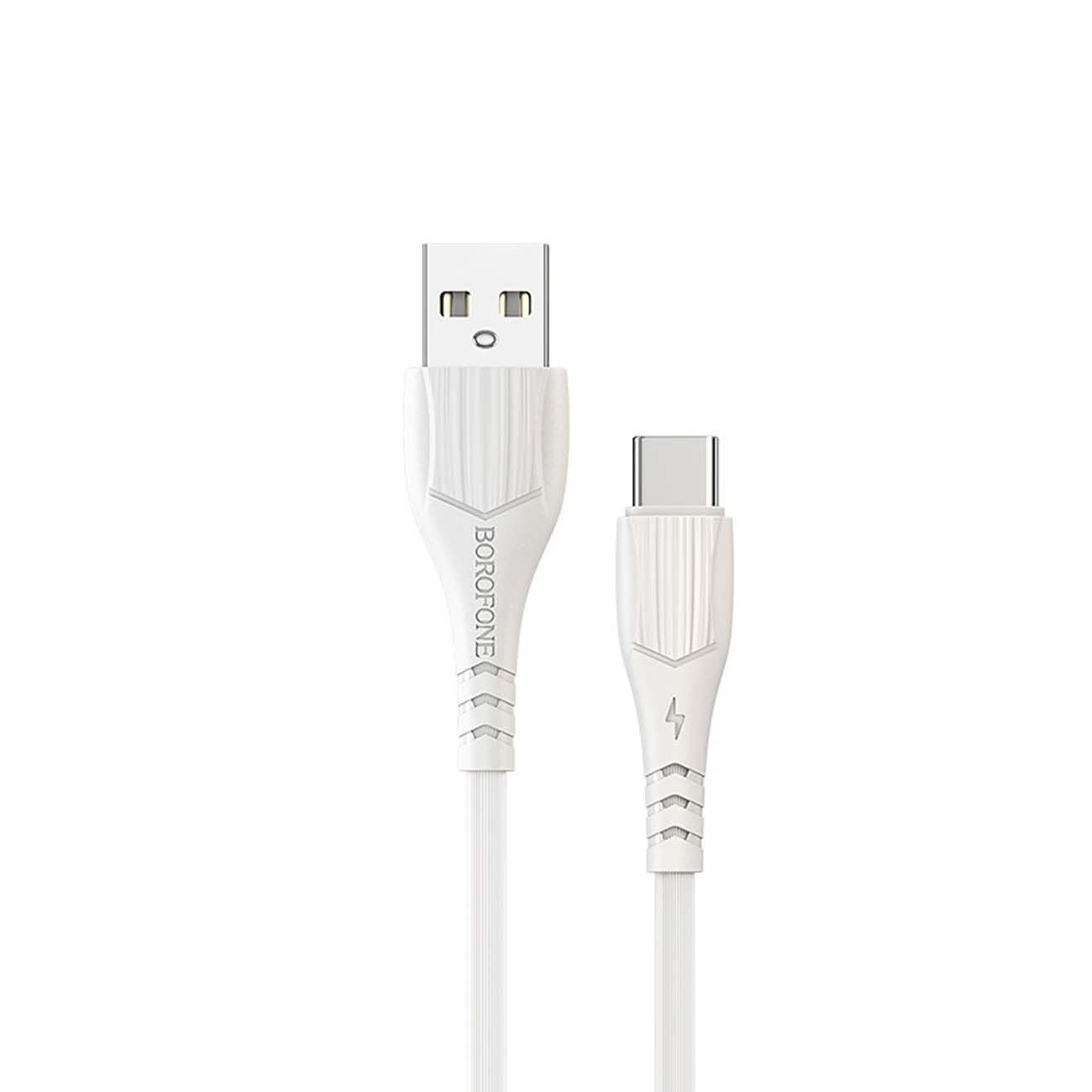 Кабель USB Type-C Borofone BX37&nbsp;Wieldy белый&nbsp;(20900) фото