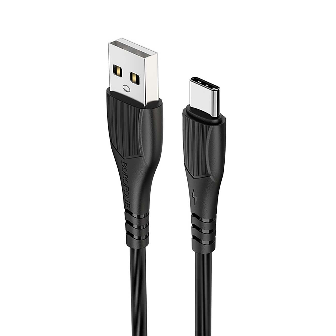 Кабель USB Type-C Borofone BX37&nbsp;Wieldy черный&nbsp;(20894)