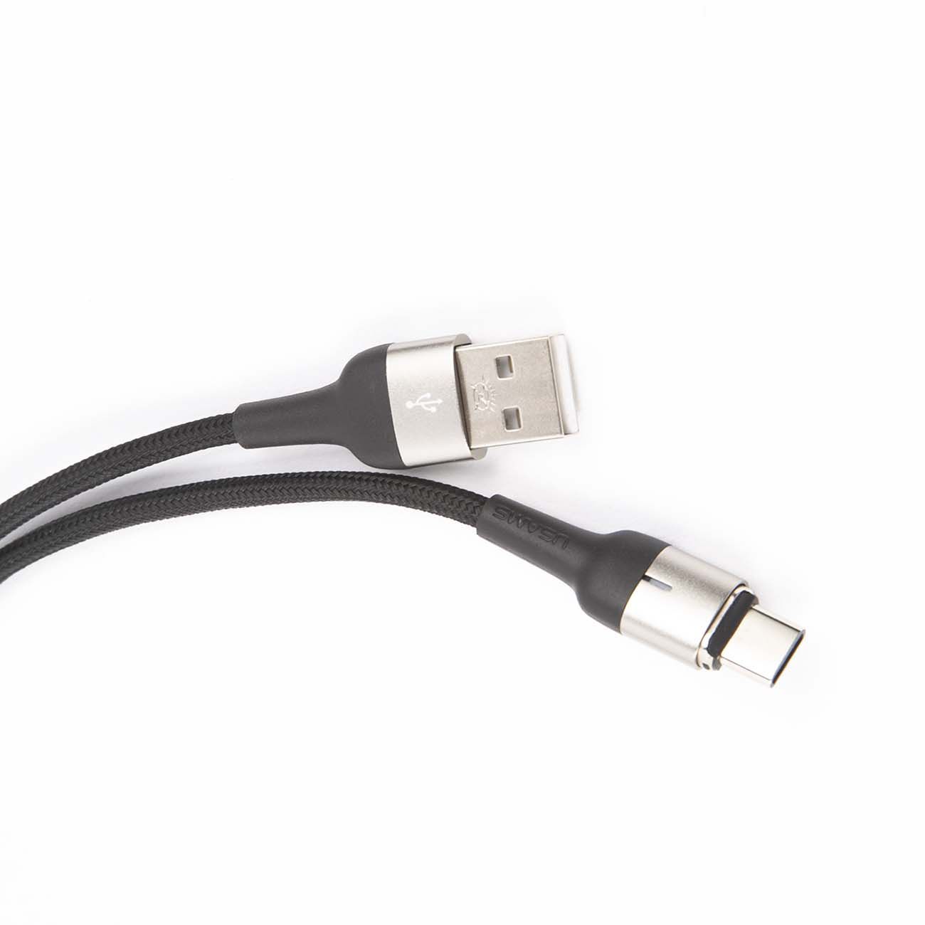 Кабель USB Type-C Usams US-SJ327&nbsp;U28&nbsp;серый&nbsp;(SJ327USB03) фото