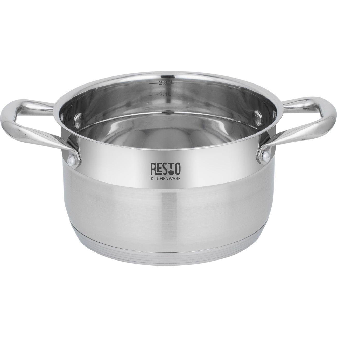 Кастрюля Resto с крышкой 2,7л (92103)