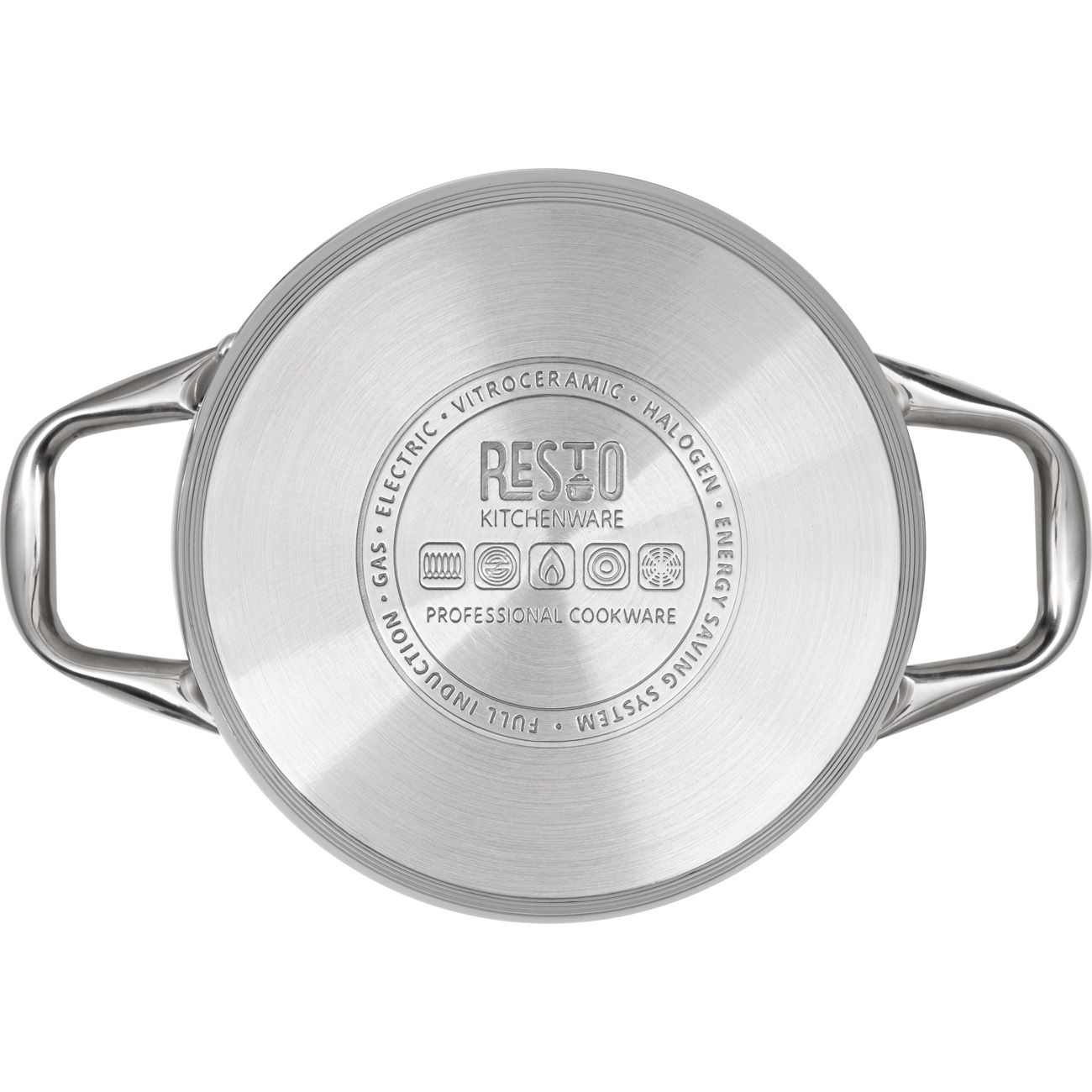 Кастрюля Resto с крышкой 2,7л (92103)