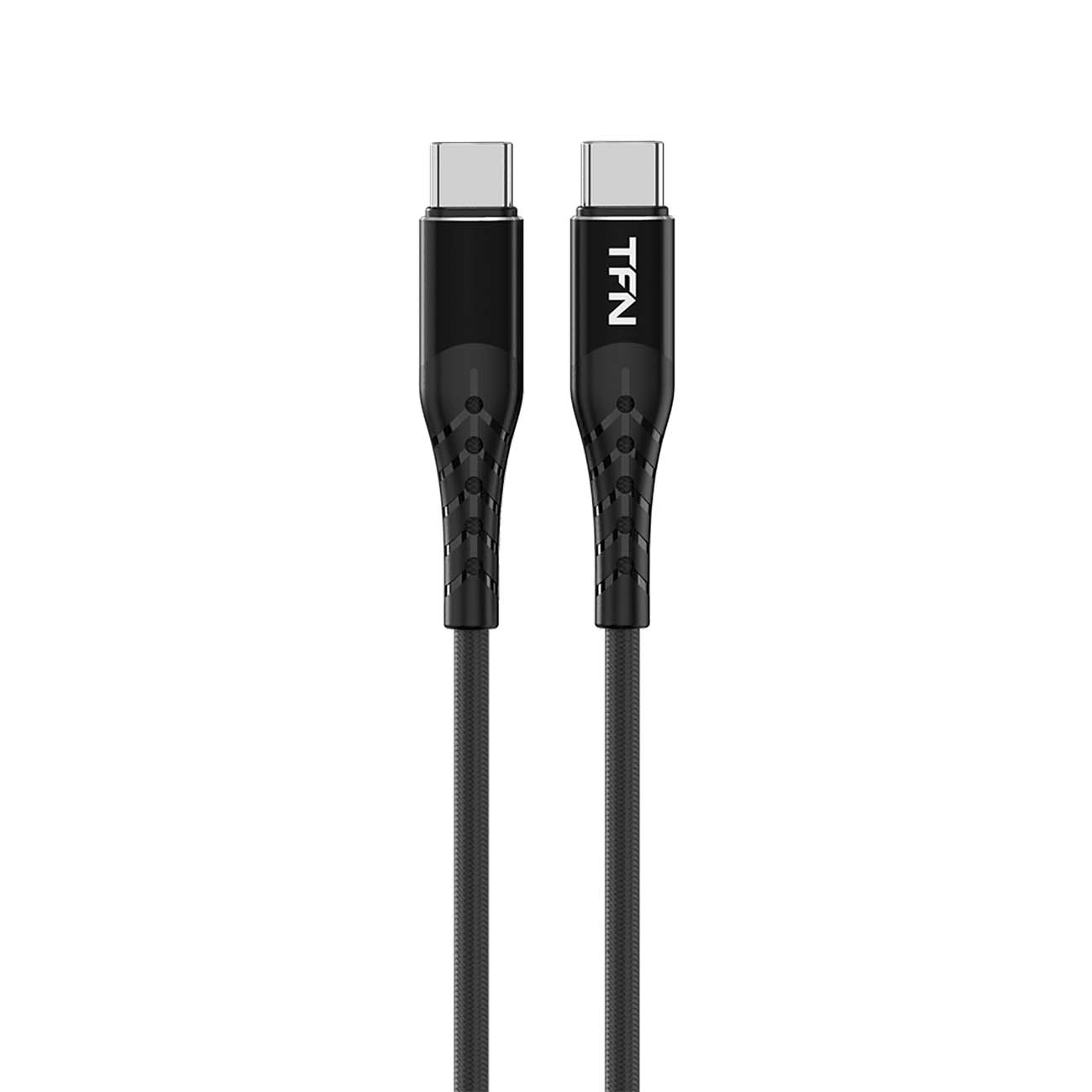 Кабель USB Type-C TFN 1.2m черный (TFN-CPDUSBCC12MBK) фото