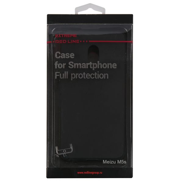 Чехол Red Line Extreme&nbsp;Meizu&nbsp;M5s&nbsp;черный&nbsp;