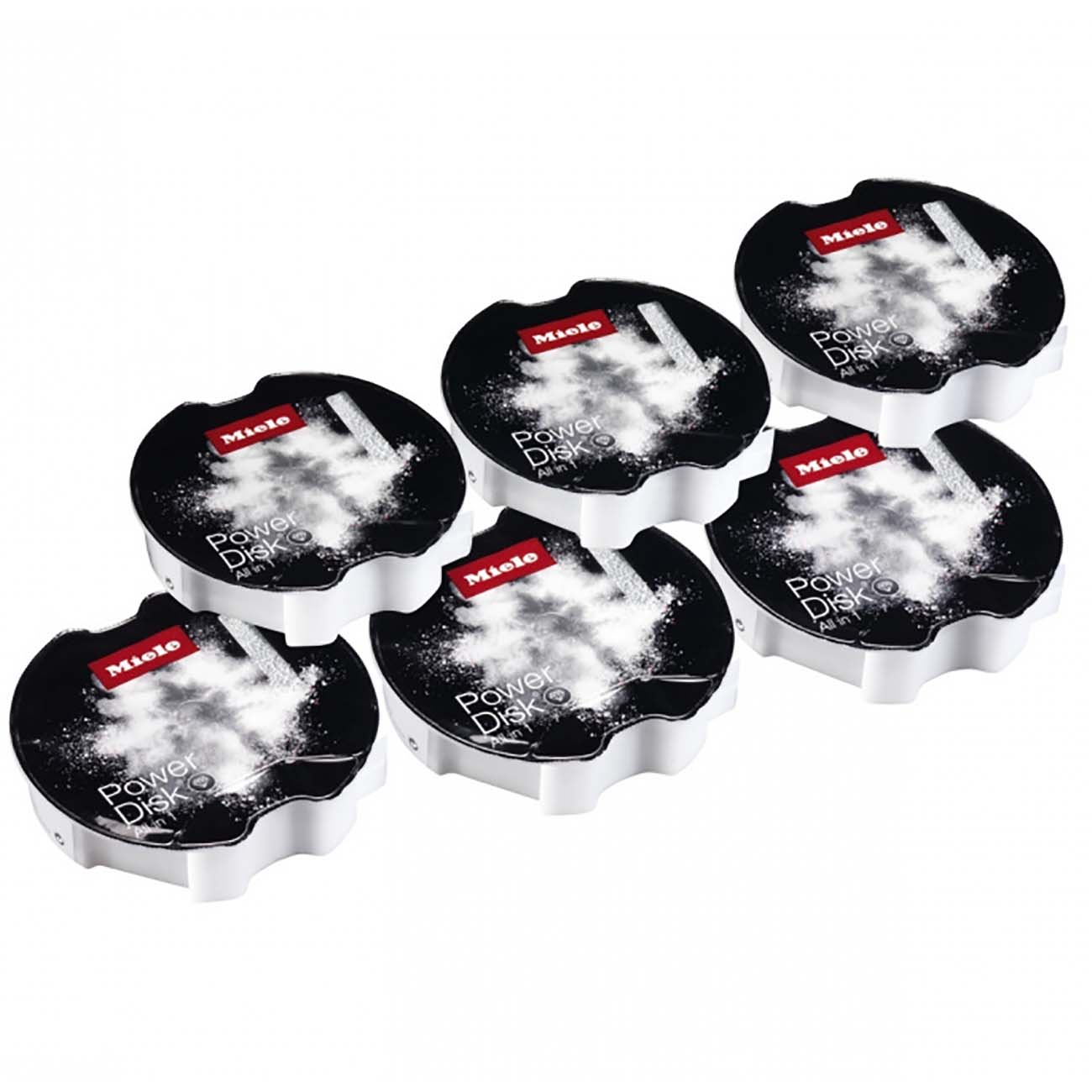 Набор картриджей для посудомоечной машины Miele PowerDisk 6 шт (21995519EU3)
