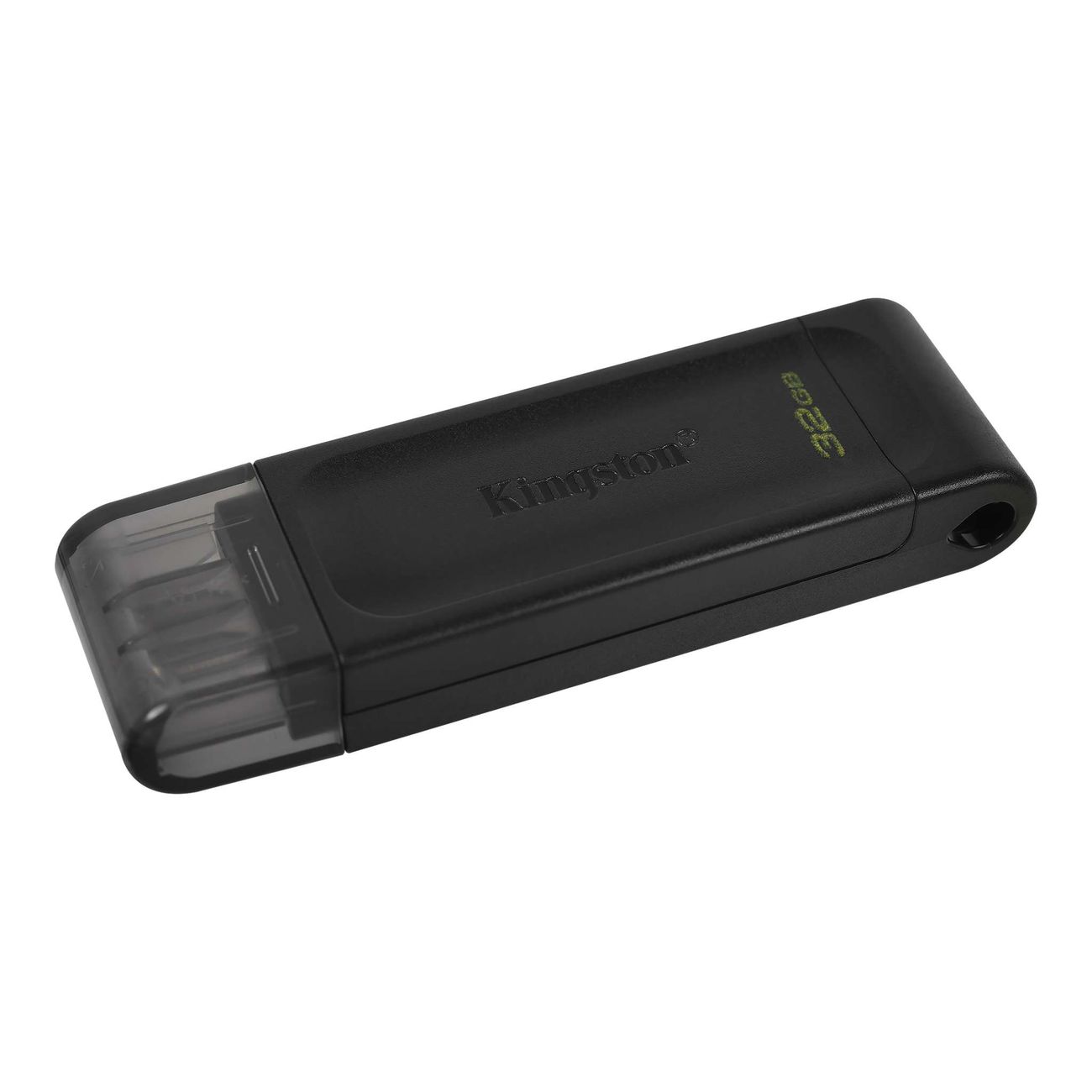 Флэш диск Kingston DataTraveler 70 32GB Type-C USB3.2 черный