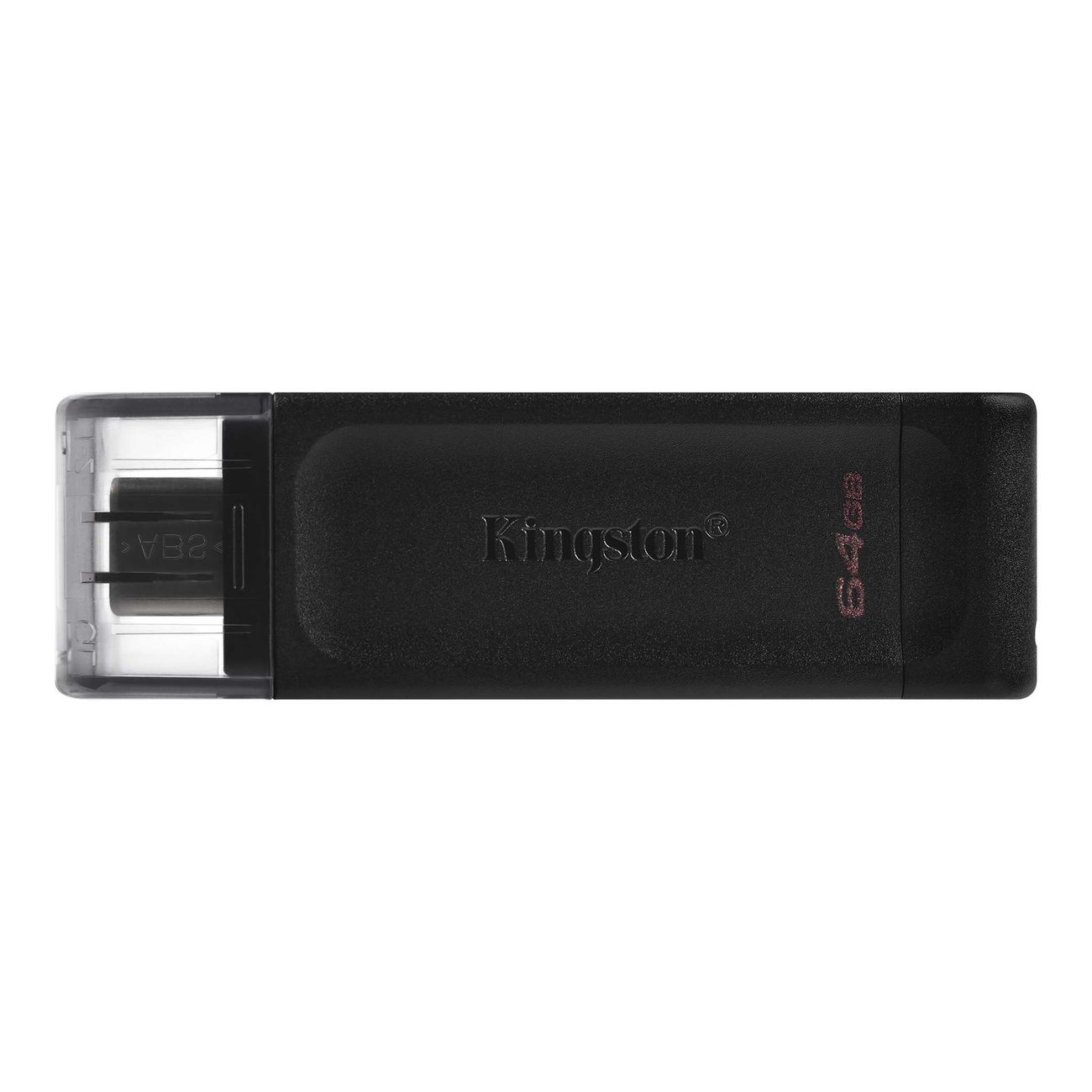 Флэш диск Kingston DataTraveler 70 64GB Type-C USB3.2 Black
