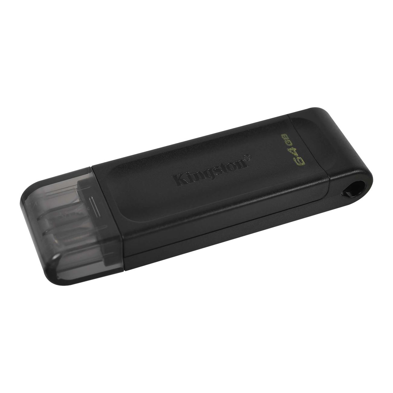 Флэш диск Kingston DataTraveler 70 64GB Type-C USB3.2 Black
