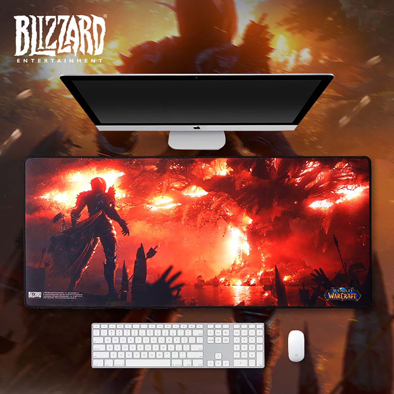 Игровой коврик Blizzard Burning World Tree (BXSFFK30522070031)