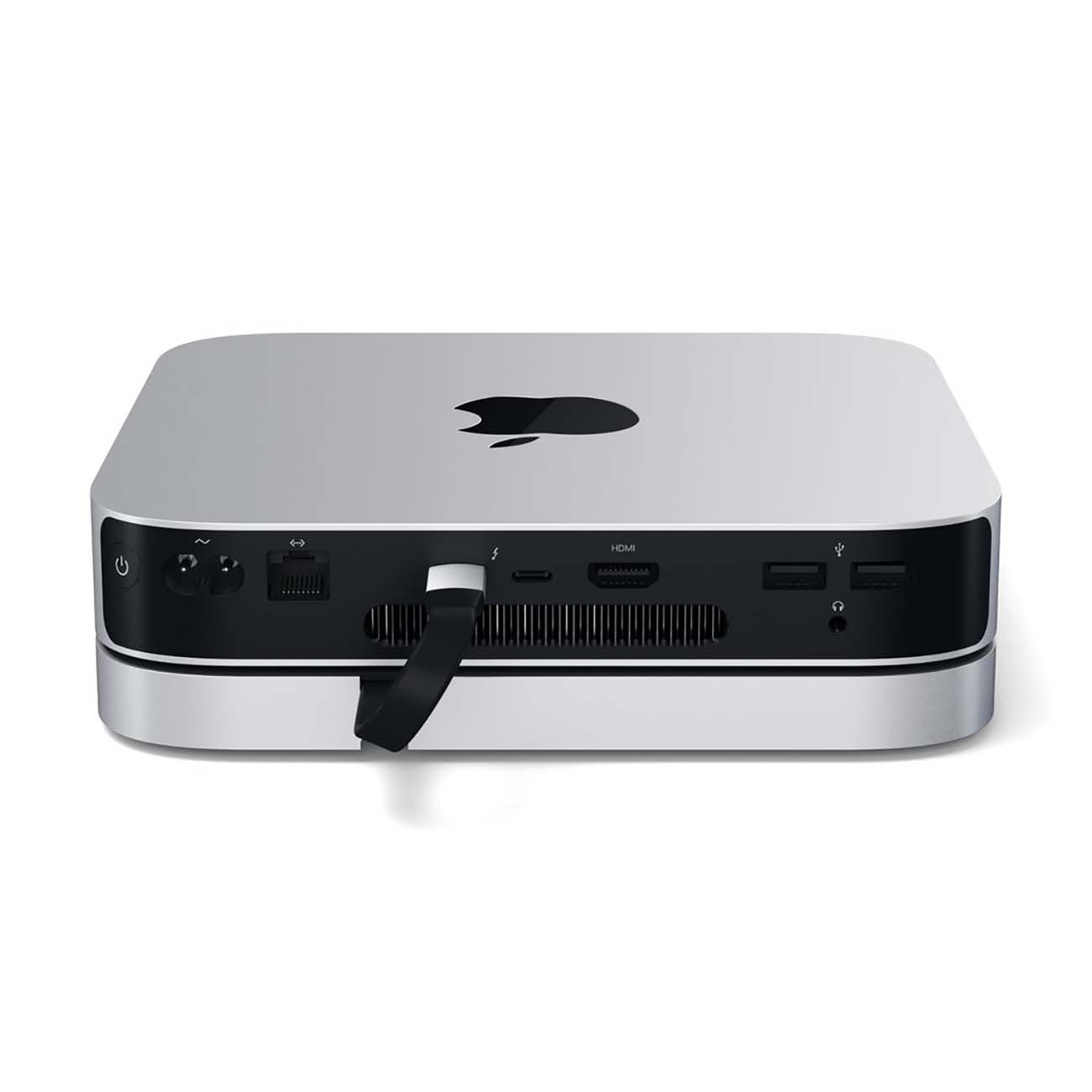 Подставка-Хаб Satechi Stand & Hub Mac Mini Silver (ST-ABHFS)