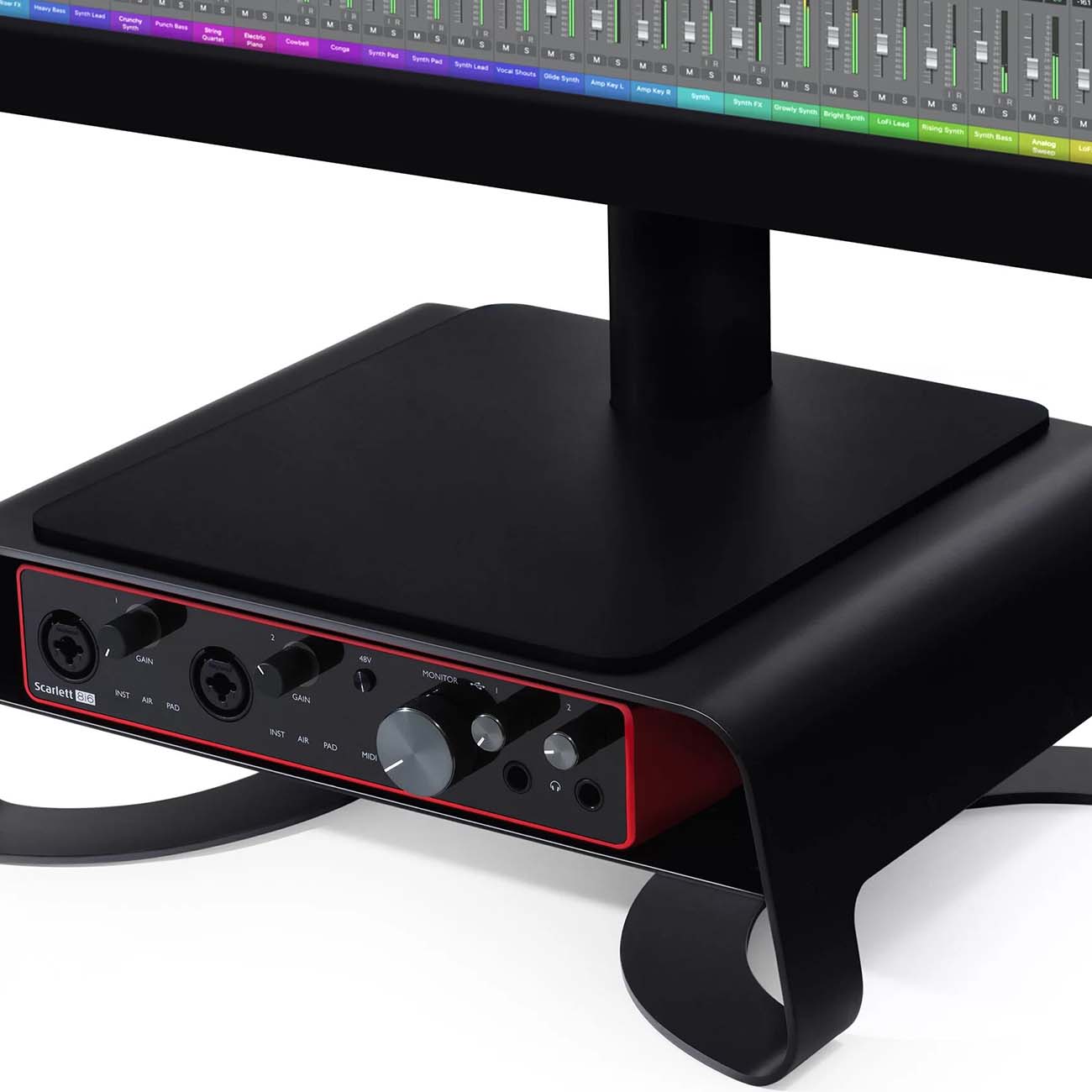 Подставка под монитор с основанием 10" Twelve South Curve Riser (12-1835)