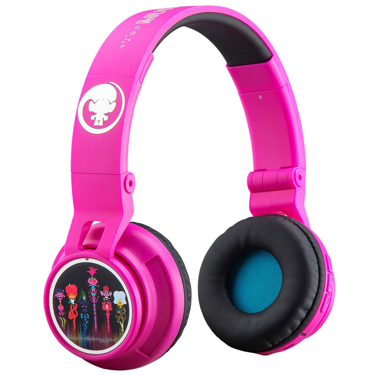 Детские Bluetooth наушники Тролли eKids TR-B50.FXv0M фото