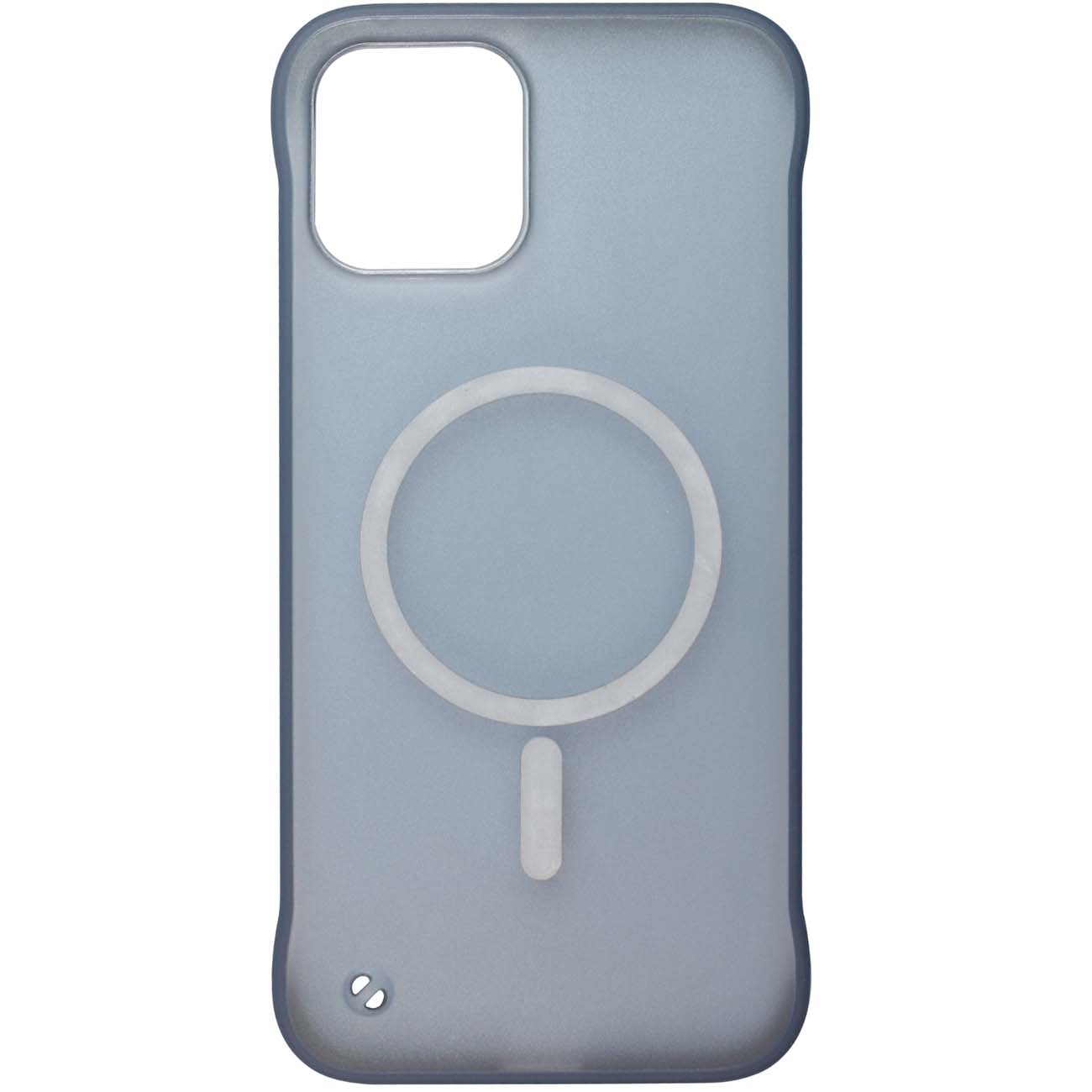 Чехол InterStep MAGSAFE TABLE iPhone 12 / 12 Pro синий