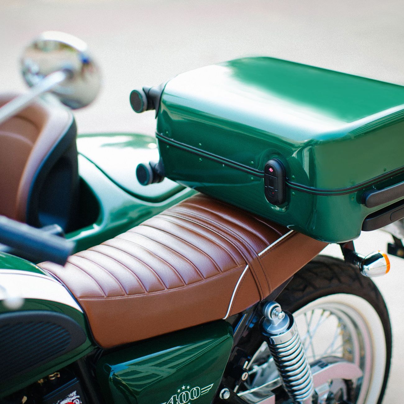 Чемодан Ninetygo Iceland Luggage 20'' зеленый (112303)