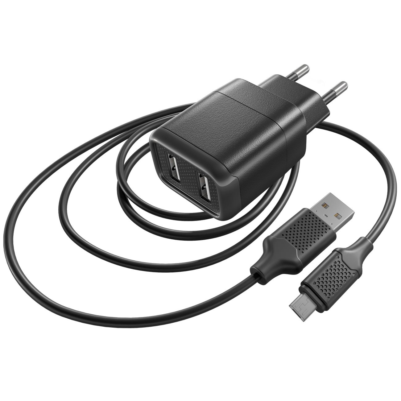 Сетевое зарядное устройство с кабелем Gal UC-1479