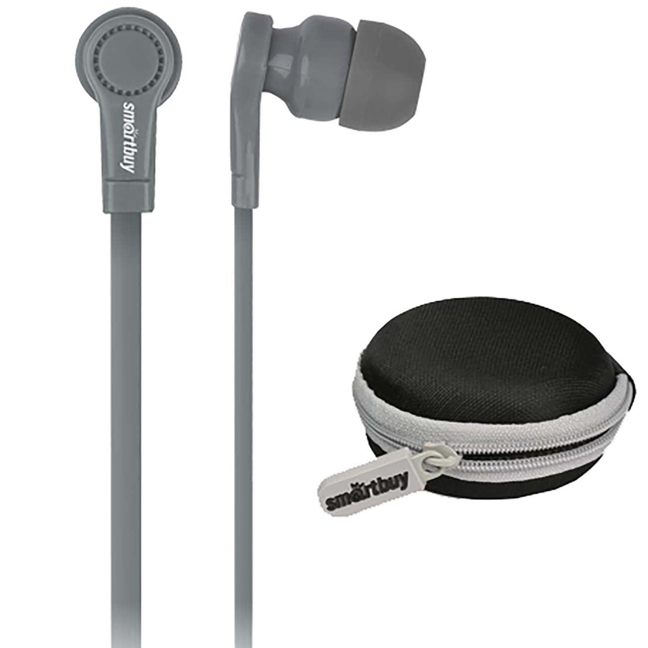 Наушники внутриканальные Smartbuy BANG Grey (SBE-003)