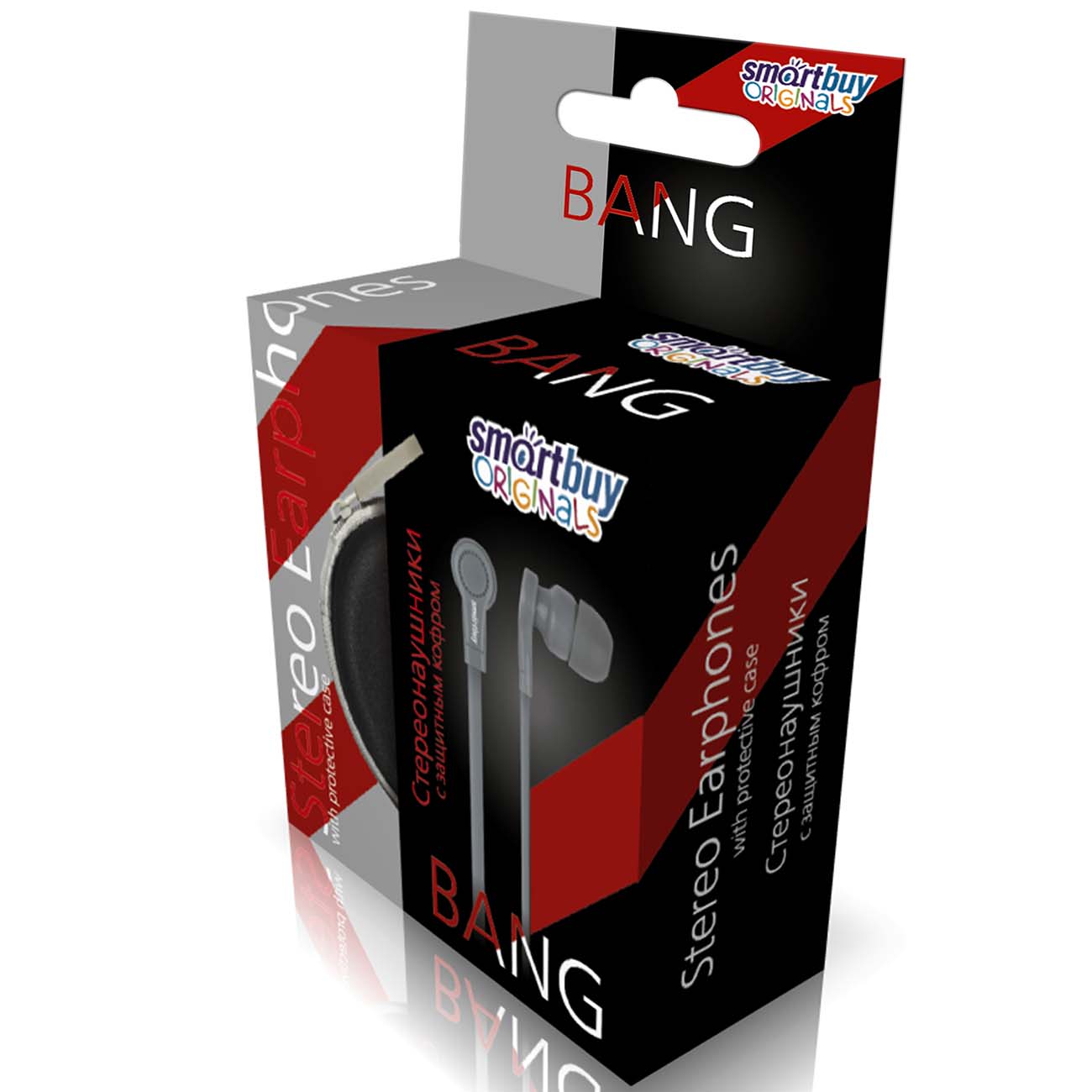 Наушники внутриканальные Smartbuy BANG Grey (SBE-003)