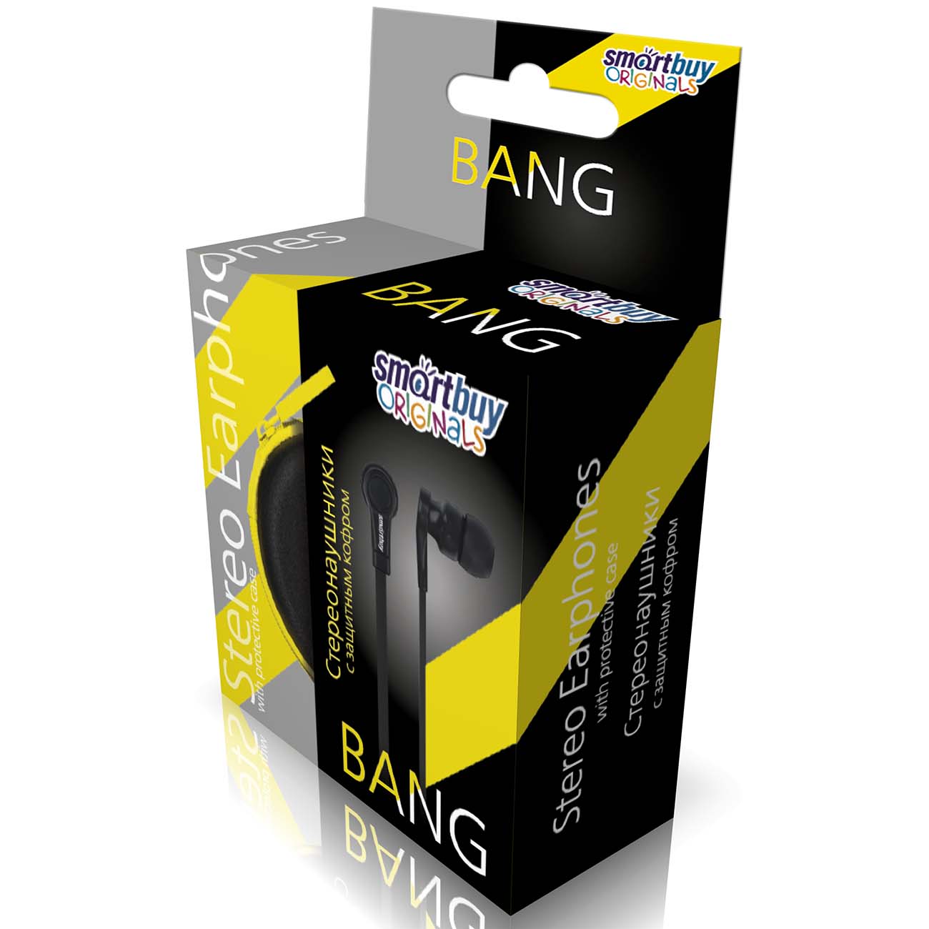 Наушники внутриканальные Smartbuy BANG Black (SBE-001)