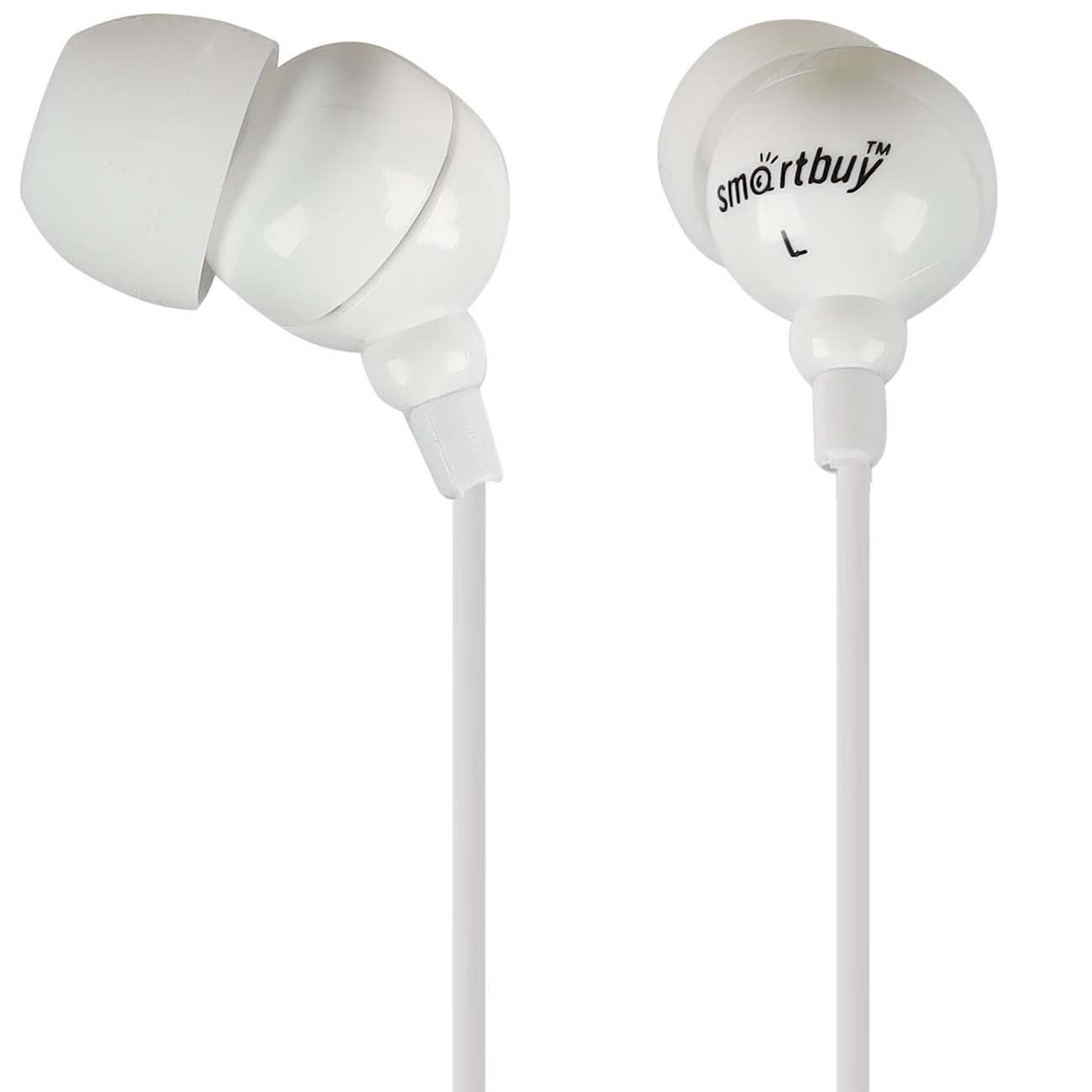 Наушники внутриканальные Smartbuy COLOR TREND White (SBE-1200)