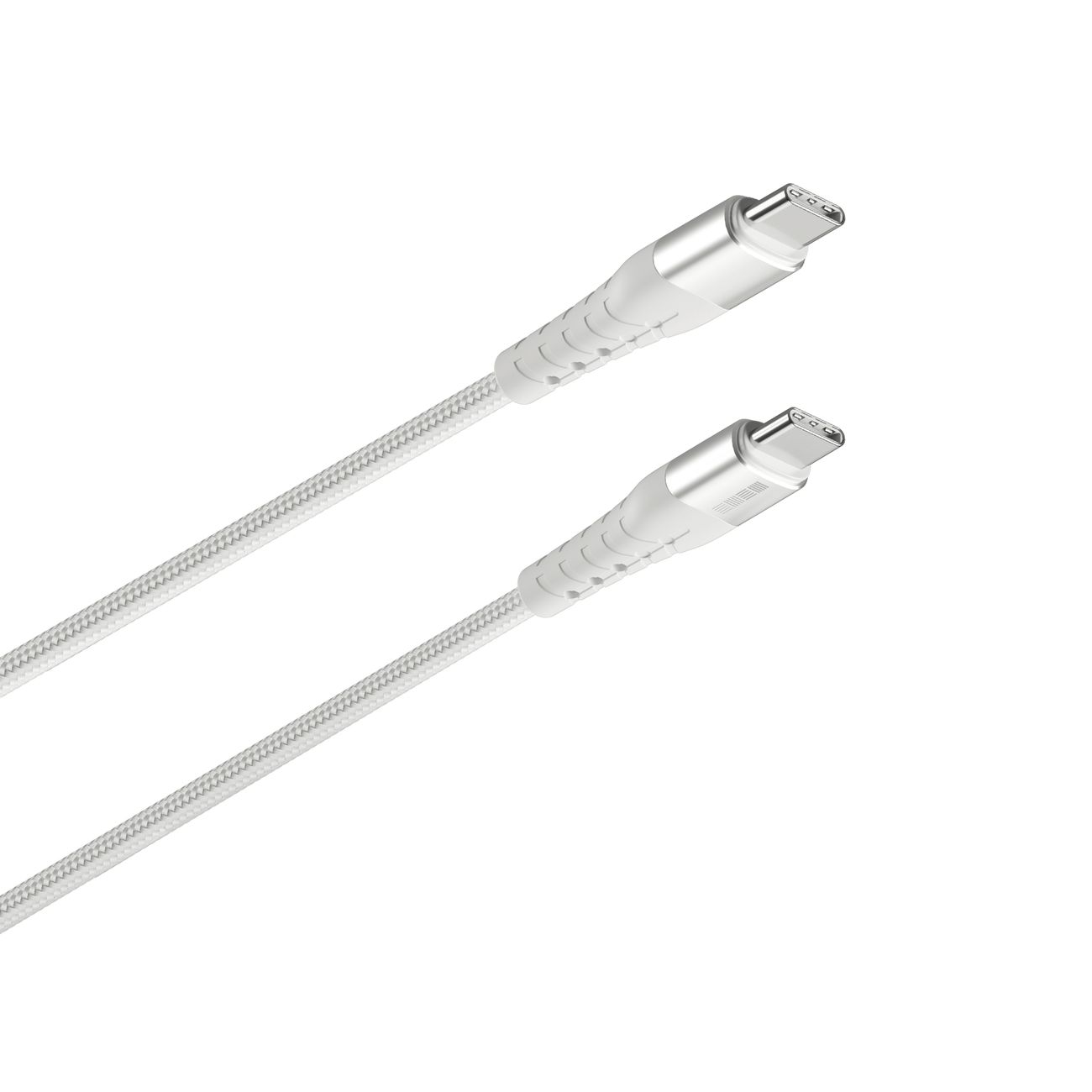 Кабель USB Type-C InterStep TypC USB 2.0 Silver 2м фото