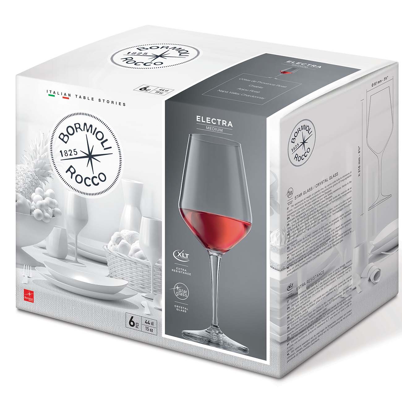 Набор бокалов Bormioli Rocco 6шт, 440мл (192351GRC021990)