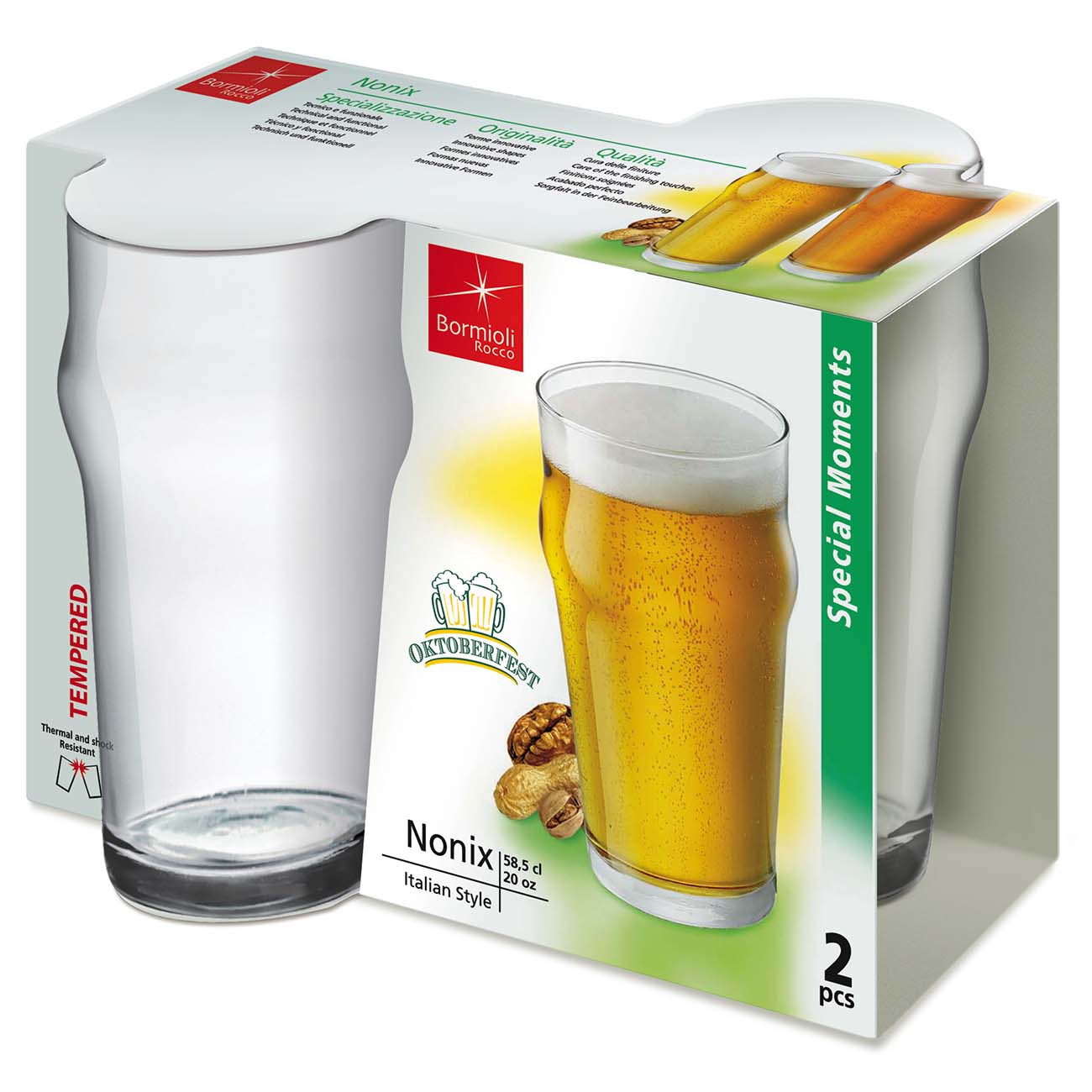 Набор бокалов Bormioli Rocco 2шт, 585мл (517220CN5821990)