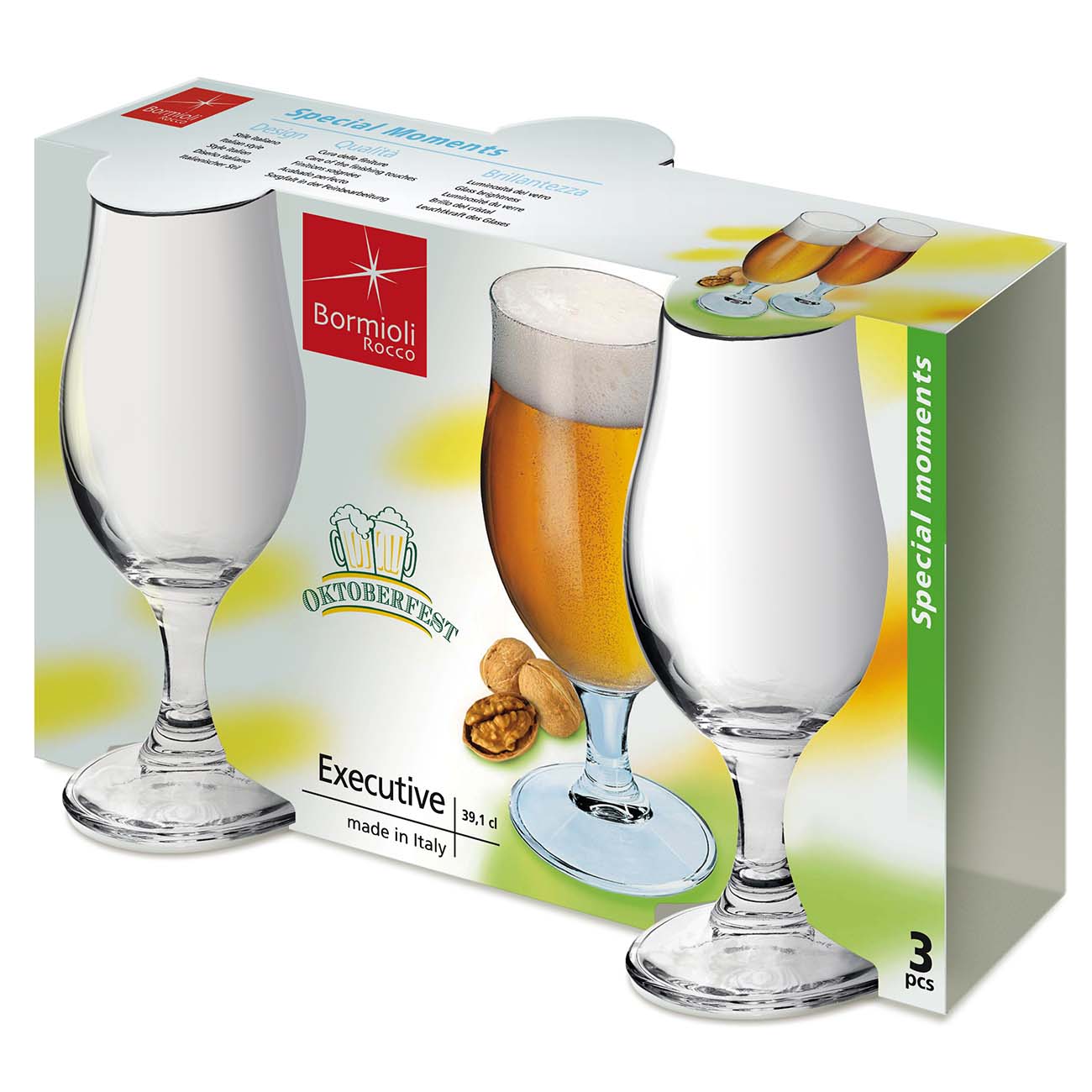 Набор бокалов Bormioli Rocco 3шт, 260мл (128530Q02021990-3)