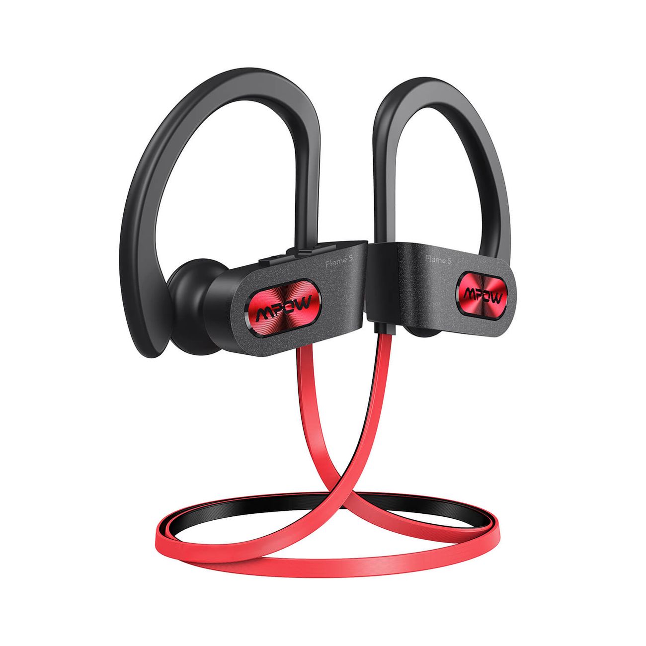 Спортивные наушники Bluetooth MPOW Flame S aptX-HD Black/Red (MPBH088ER)
