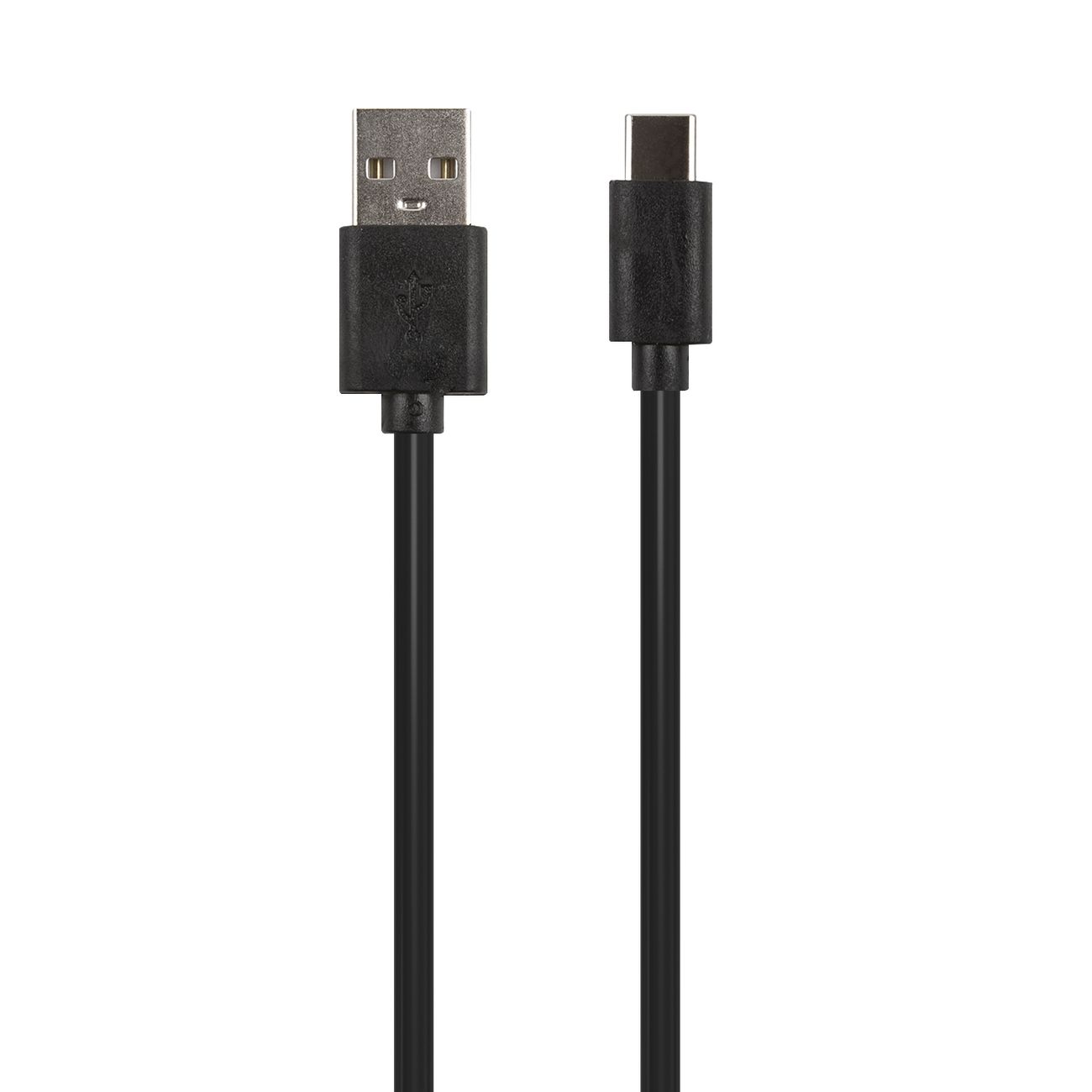 Кабель USB Type-C Red Line USB-Type-C, 2A, 20 см, черный