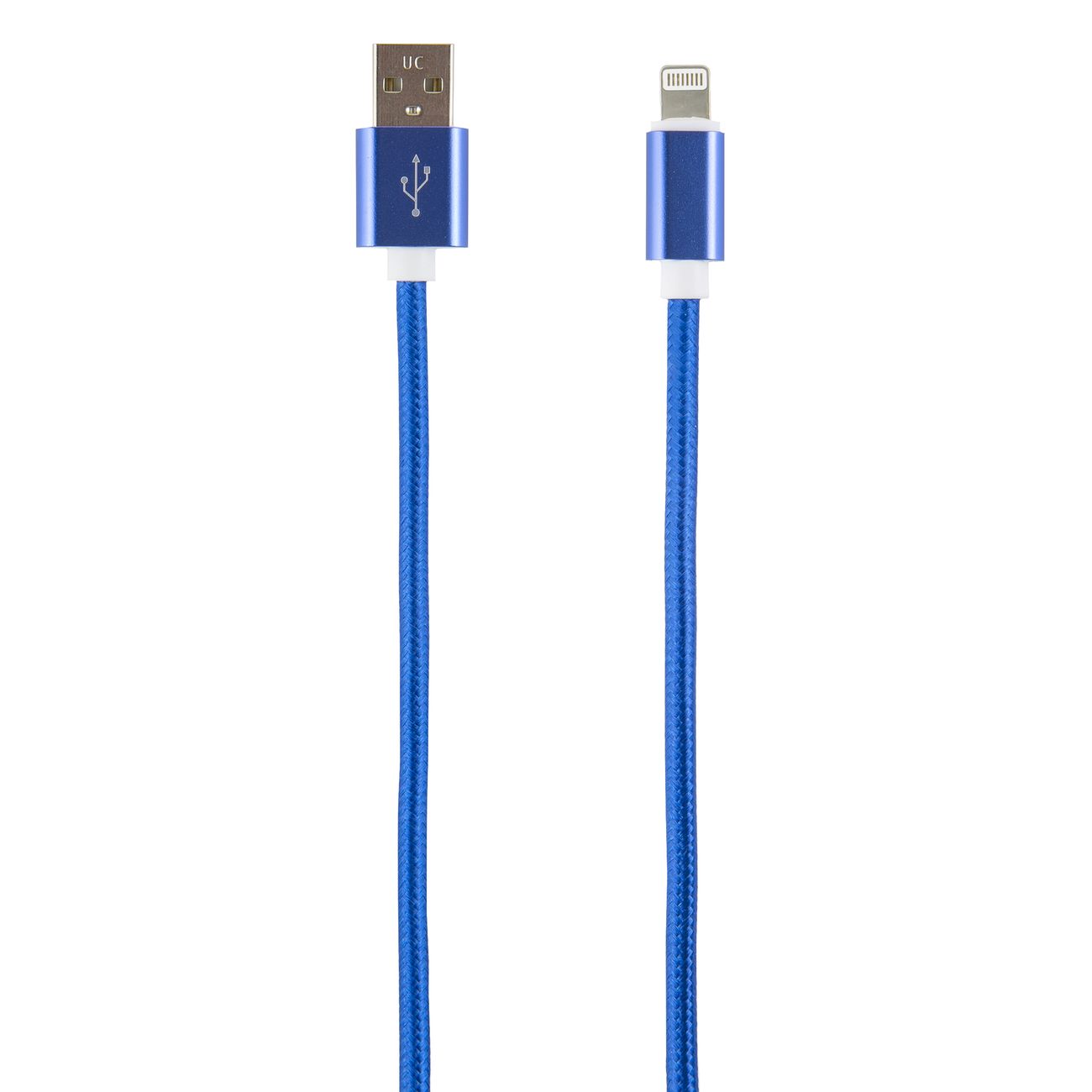 Кабель Red Line USB8pin (2 метра) нейлон, синий