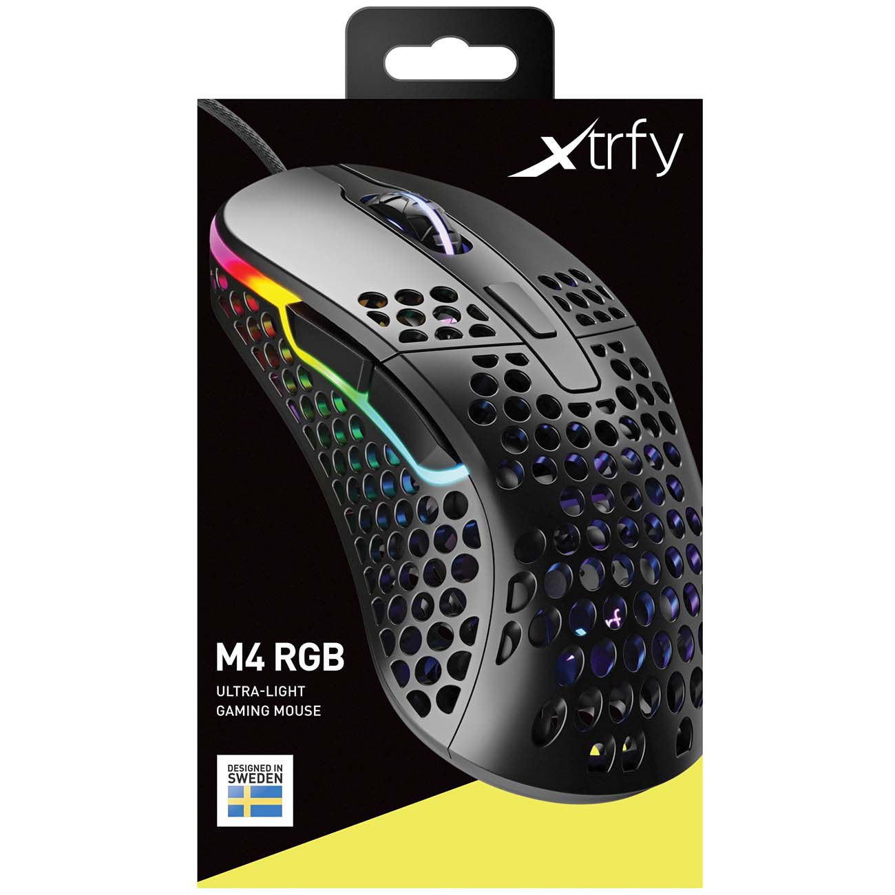 Игровая мышь Xtrfy XG-M4-RGB-BLACK