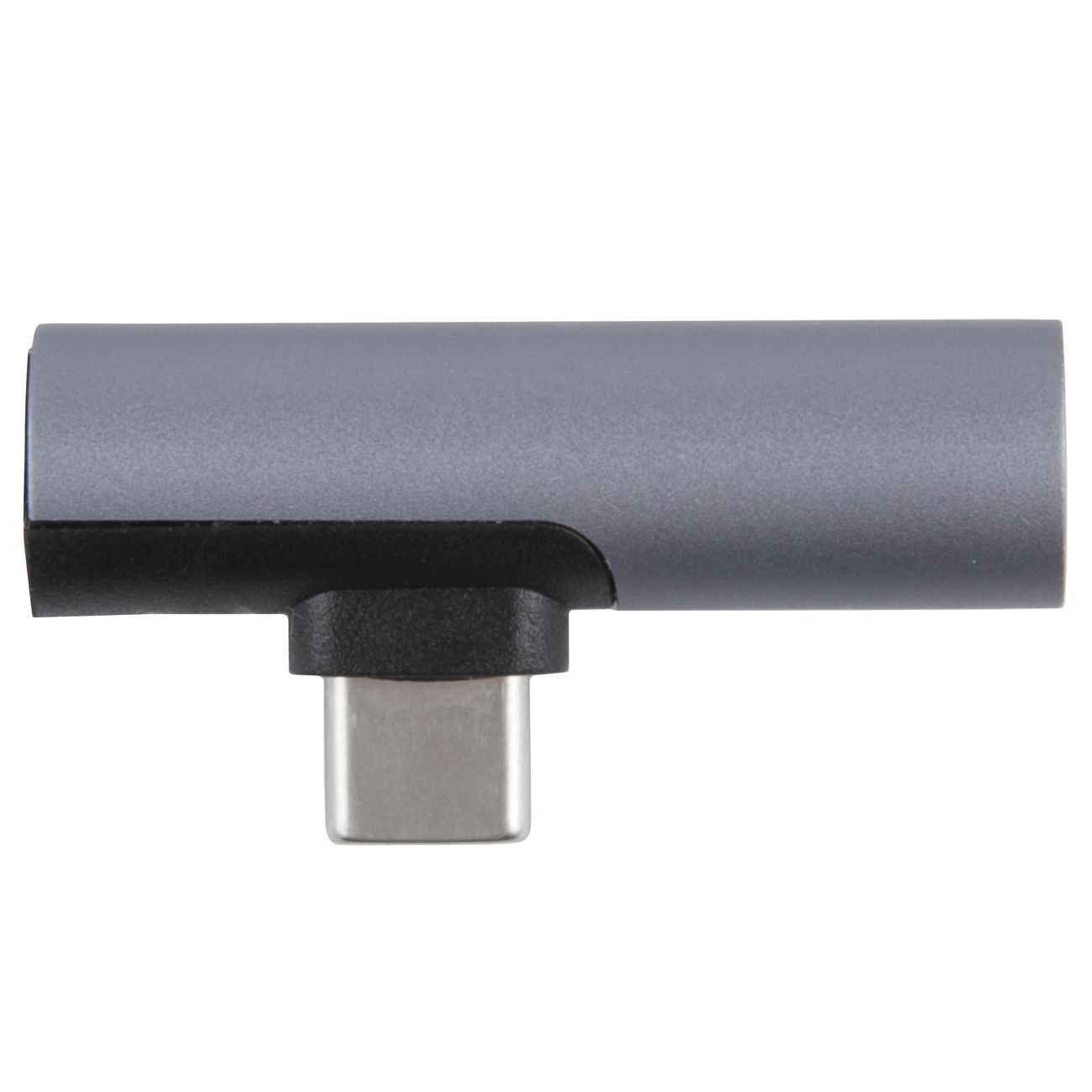 Переходник Red Line Type C-Jack 3,5 мм/ Type-C серый