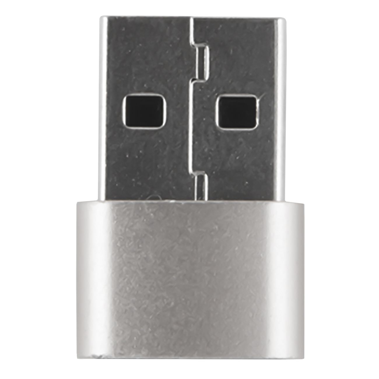Переходник Red Line Type-C-USB серебристый