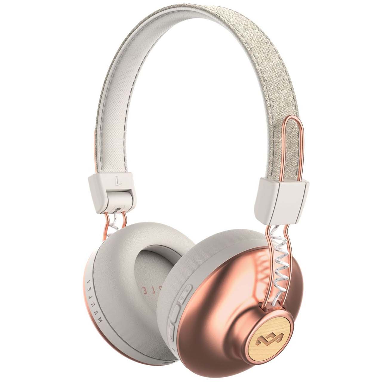 Наушники накладные Bluetooth Marley Positive Vibration BT Copper (EM-JH133-CP) фото