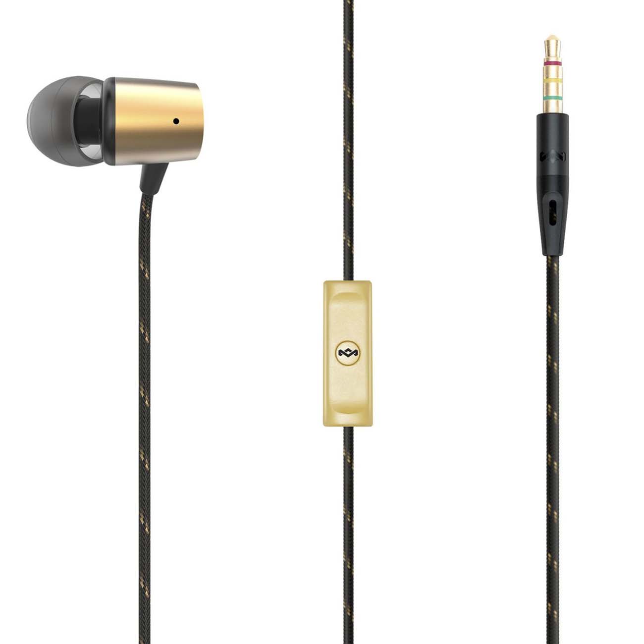 Наушники внутриканальные Marley Uplift 2.0 Brass (EM-JE091-BA)