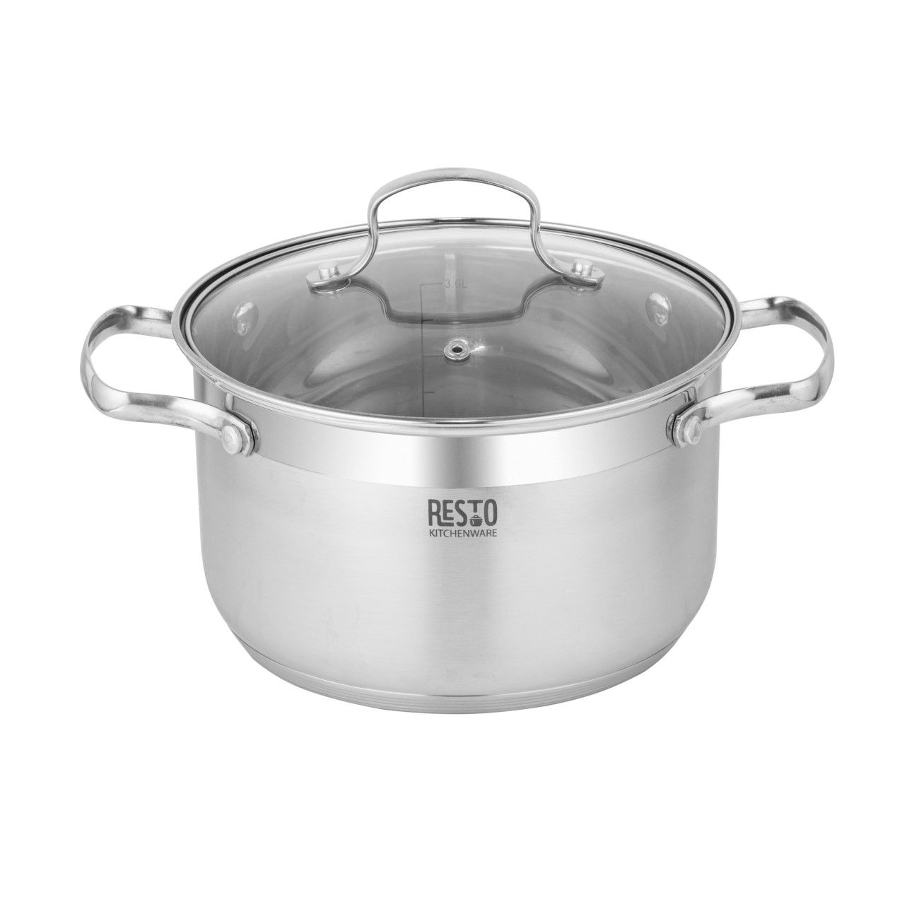 Набор кастрюль (нержавейка) Resto 6 предметов (92011)
