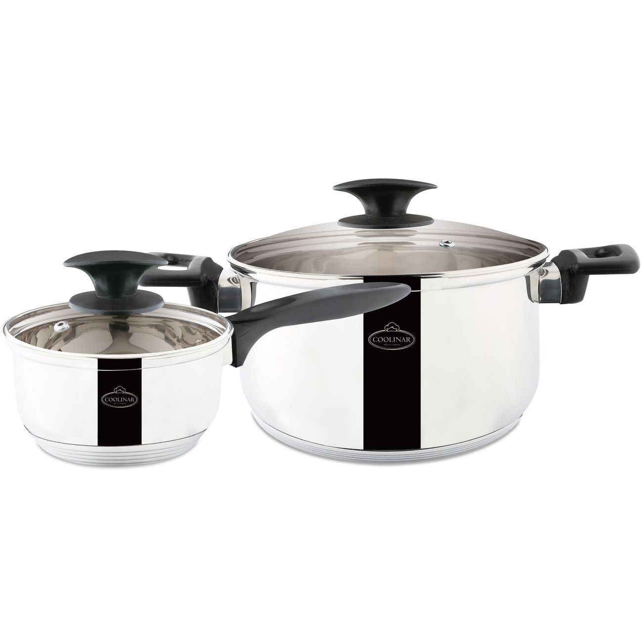 Набор кастрюль (нержавейка) Coolinar 4 предмета (92021) фото