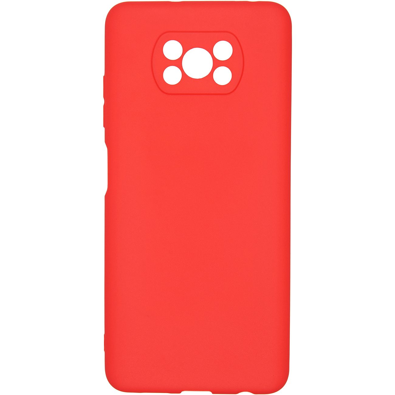 Чехол Carmega POCO X3 Candy красный