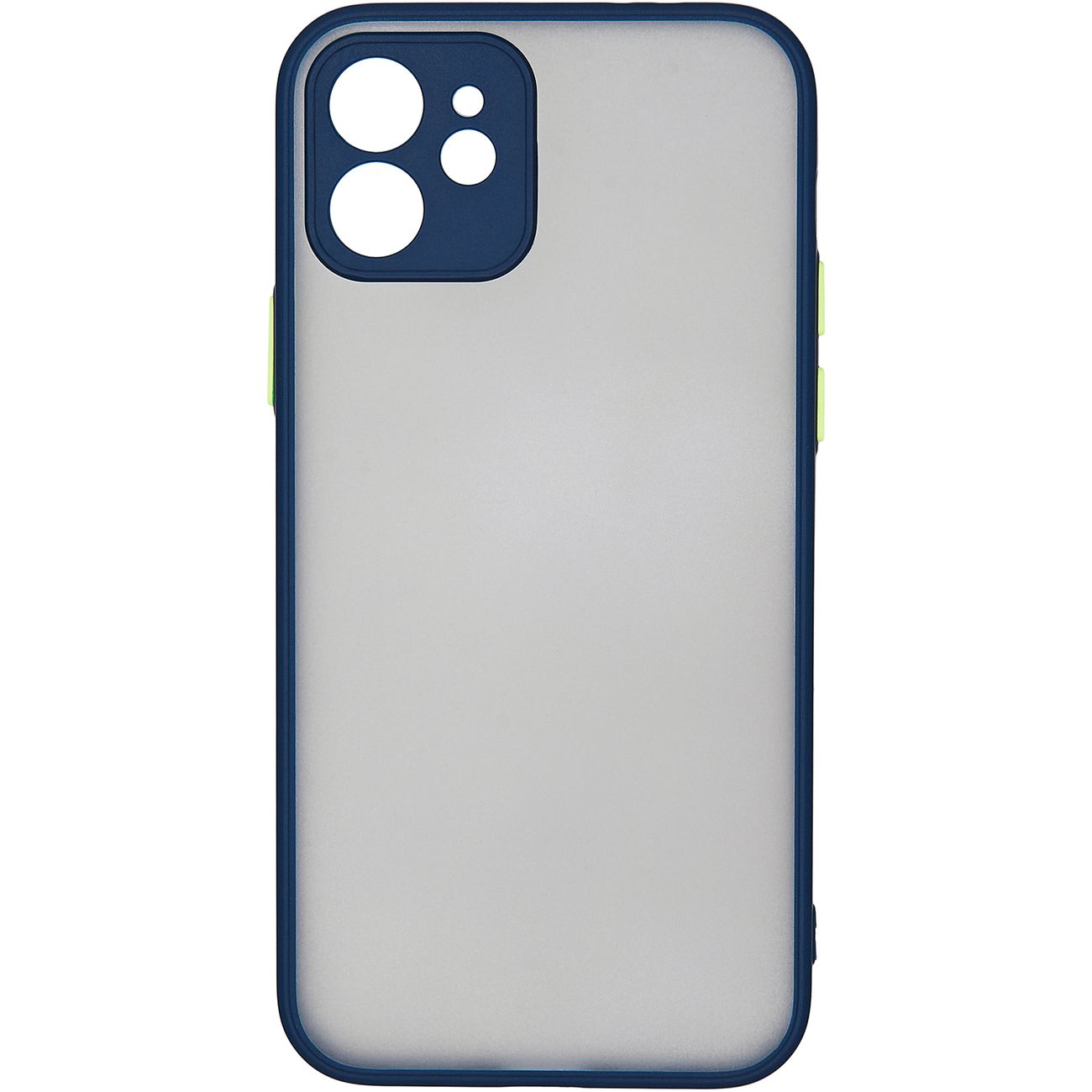 Чехол Carmega Apple iPhone 12 Frost синий