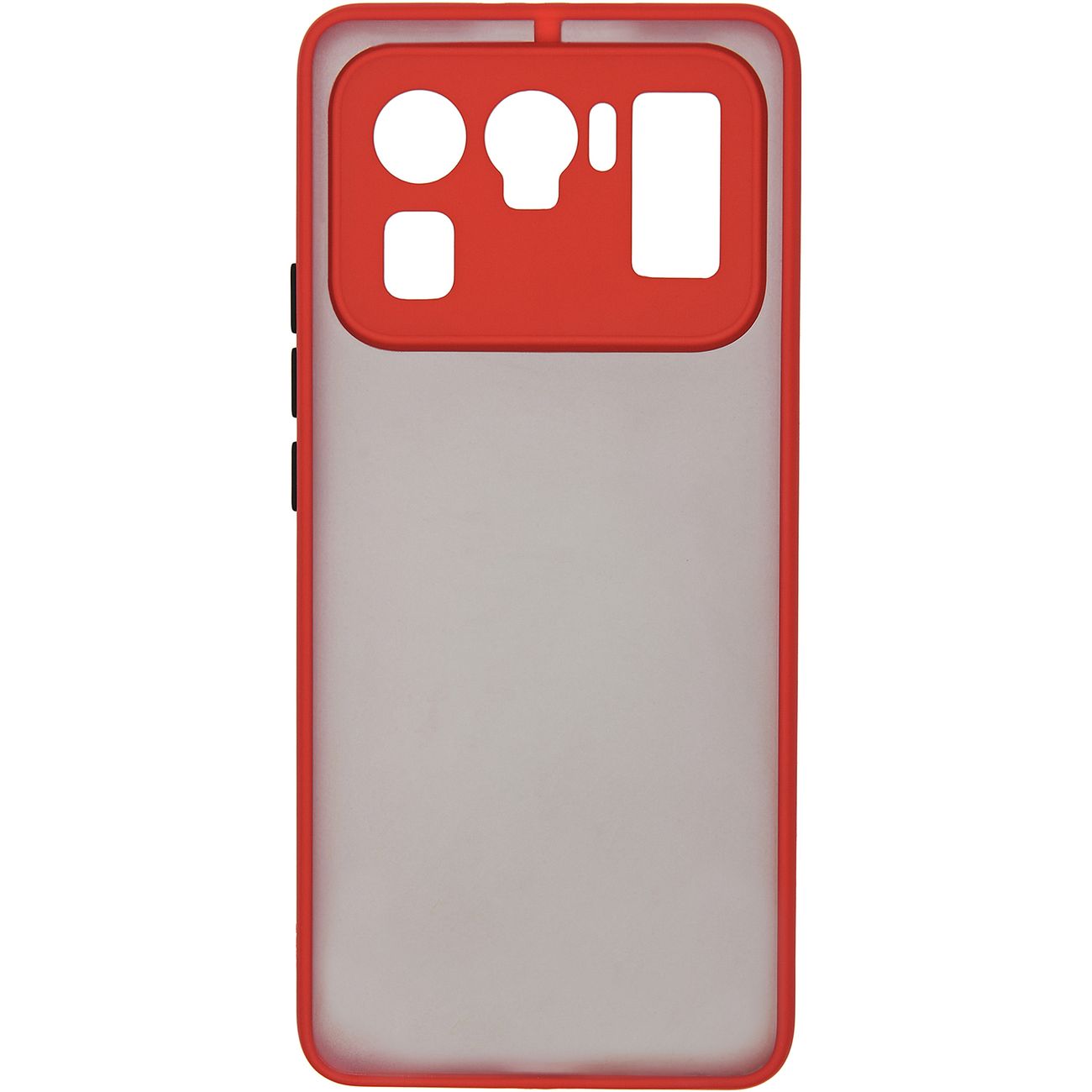 Чехол Carmega Xiaomi Mi 11 Ultra Frost красный